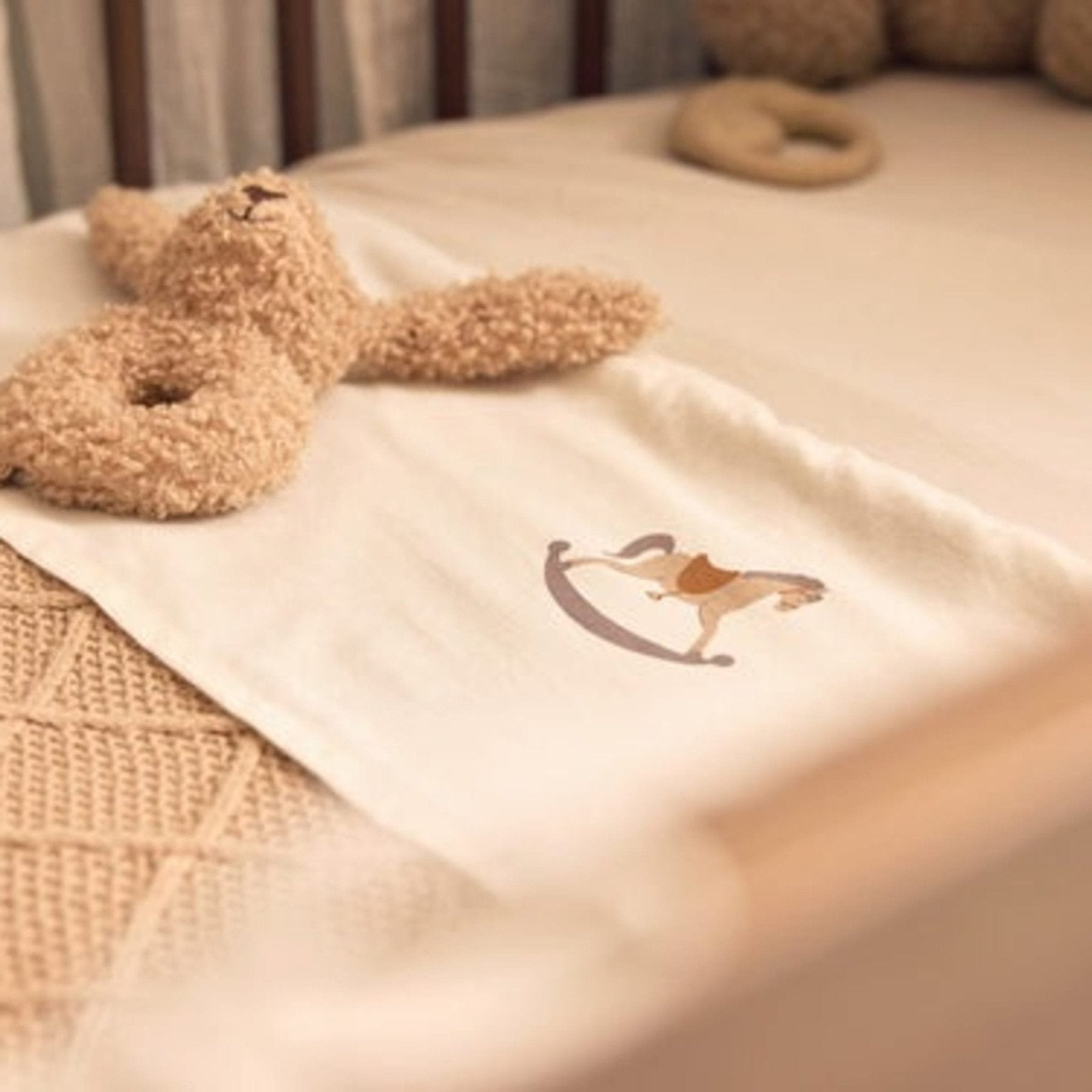 Jollein - Baby Toys & Rattles - Rattle Bunny - Riverside - Tummy Time