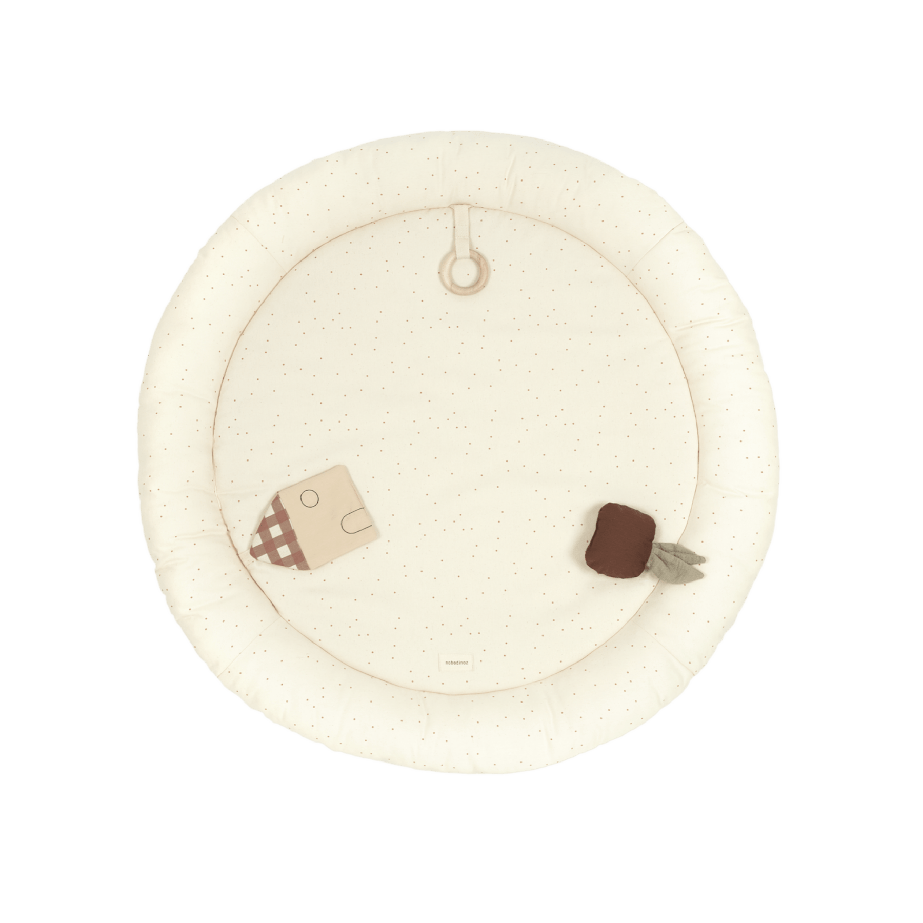 Nobodinoz - Playmats, Playpens & Rugs - Round Activity Nest Playground - Sweet Home - Tummy Time