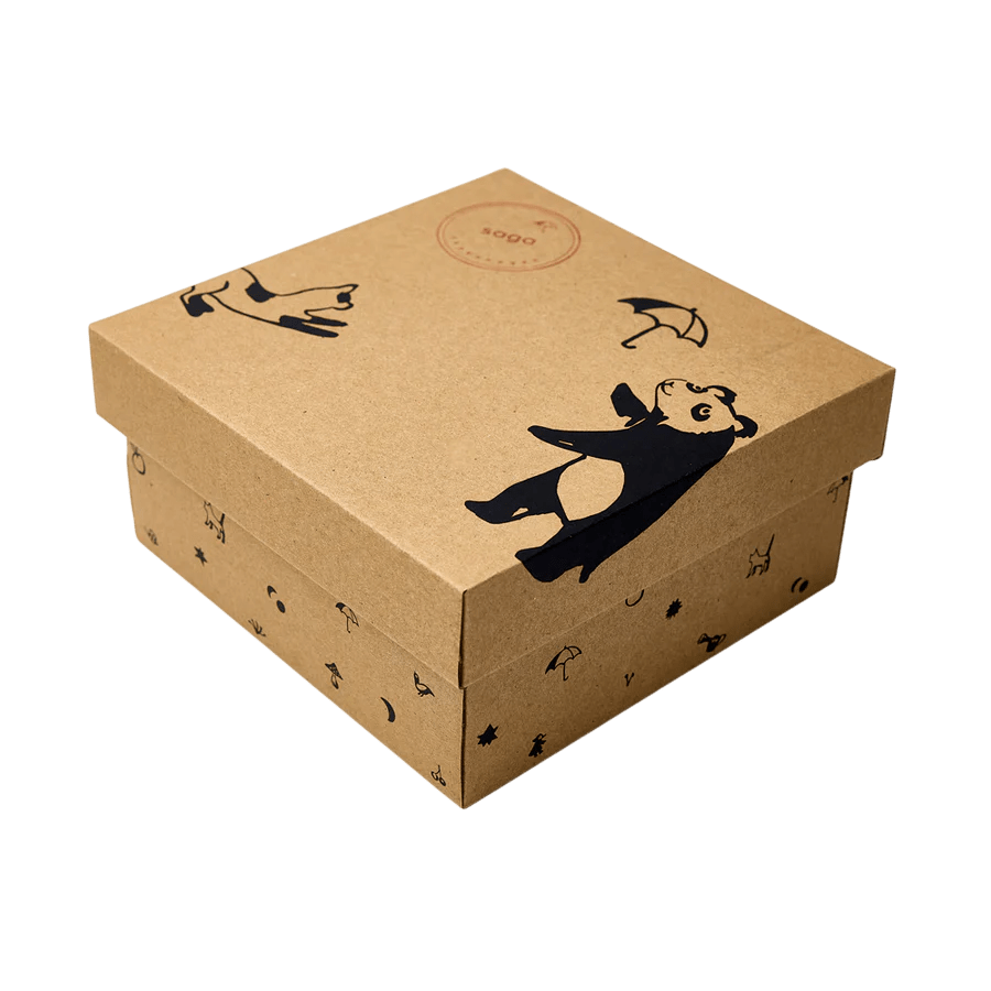 Saga Copenhagen - Baby Sets - Baby Gift Box - Little Hearts - Sustainable & Organic - Tummy Time