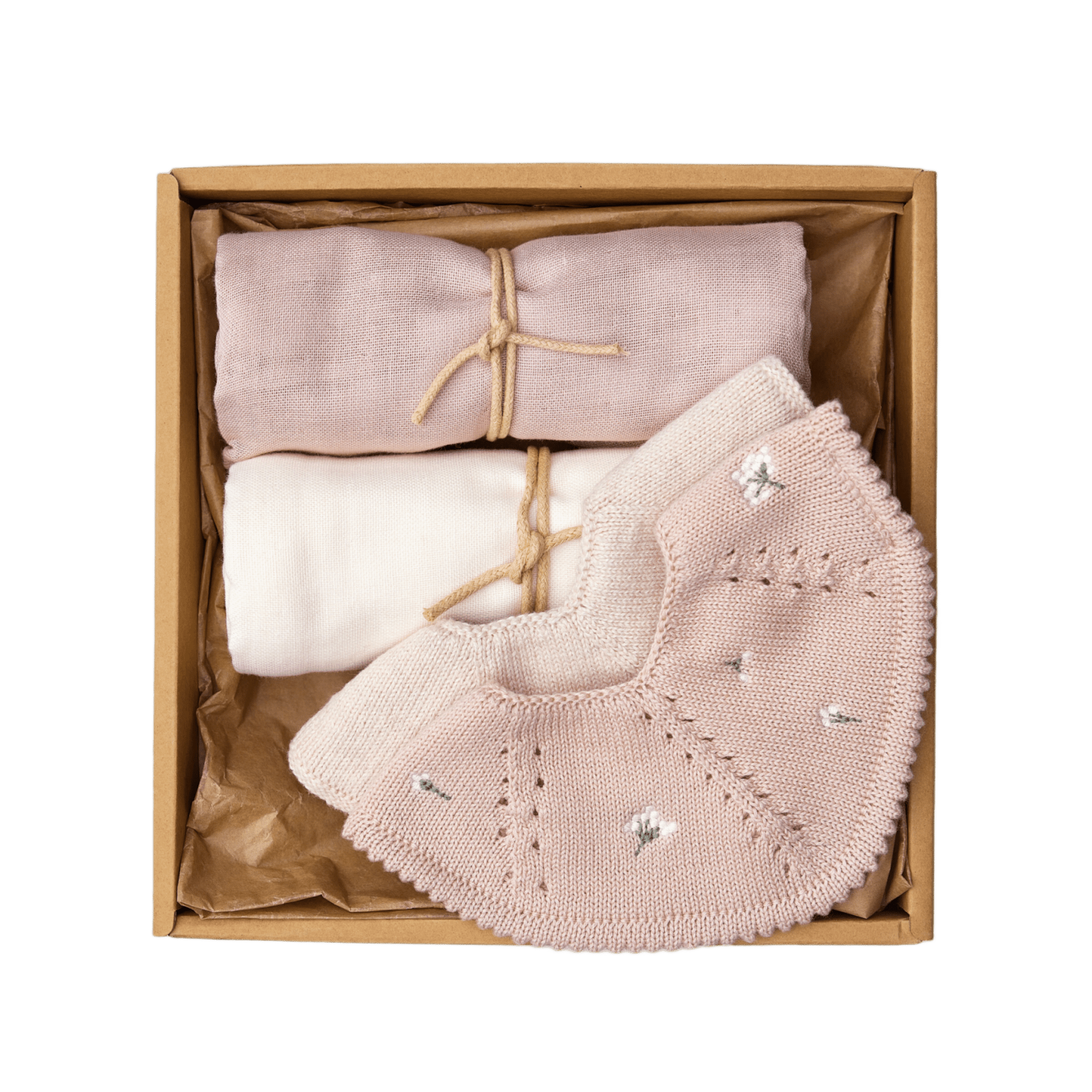Saga Copenhagen - Baby Sets - Baby Gift Box - Mellow Rose - Tummy Time
