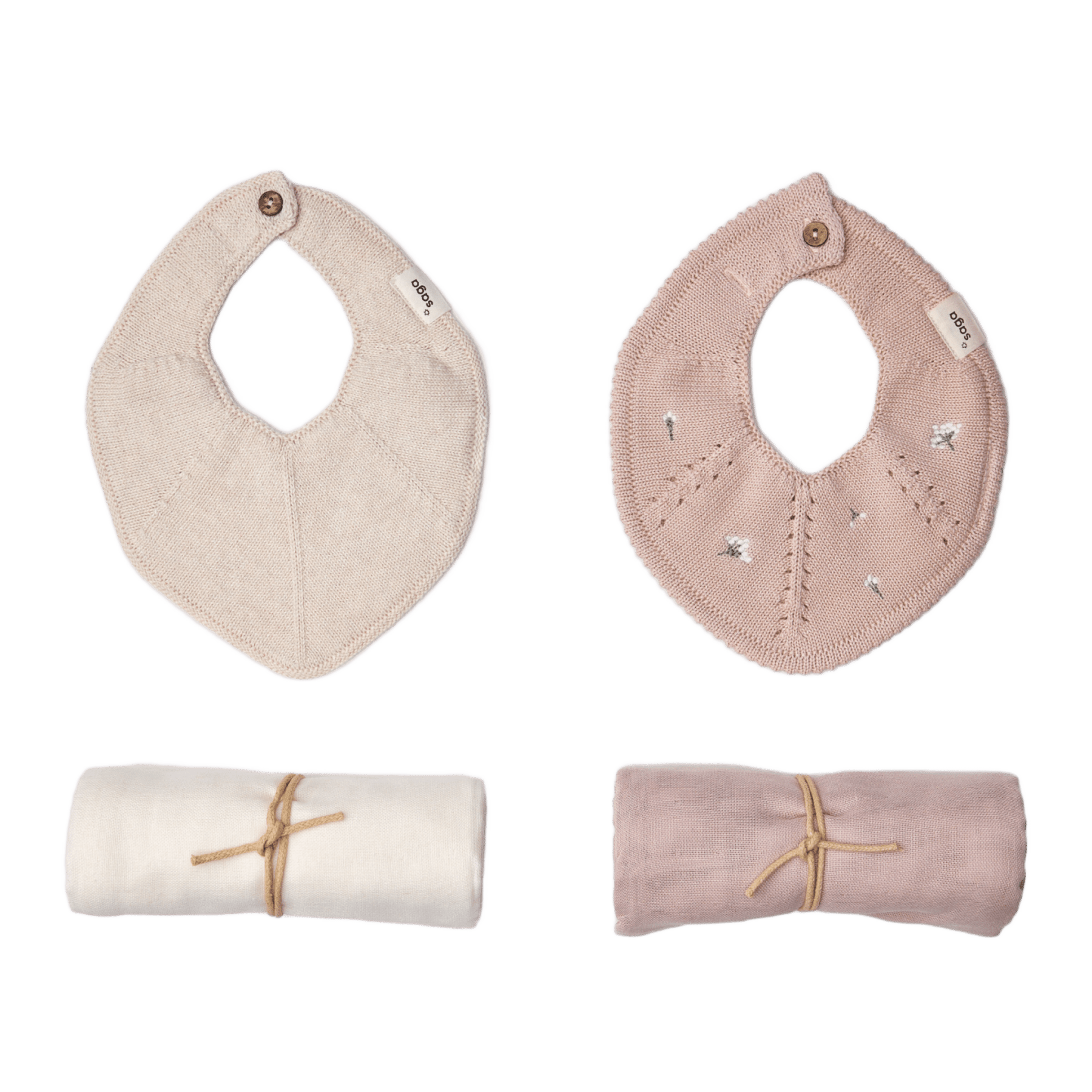 Saga Copenhagen - Baby Sets - Baby Gift Box - Mellow Rose - Tummy Time