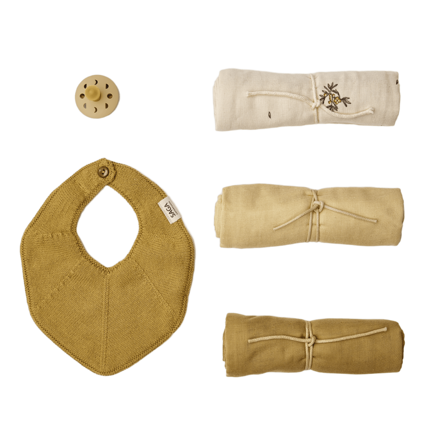 Saga Copenhagen - Baby Sets - Baby Gift Box - Sunlight - Tummy Time