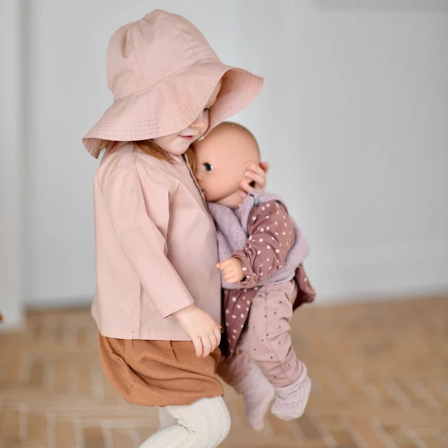 Saga Copenhagen - Hats, Caps & Beanies - Sunhat Jona - Tan - Tummy Time