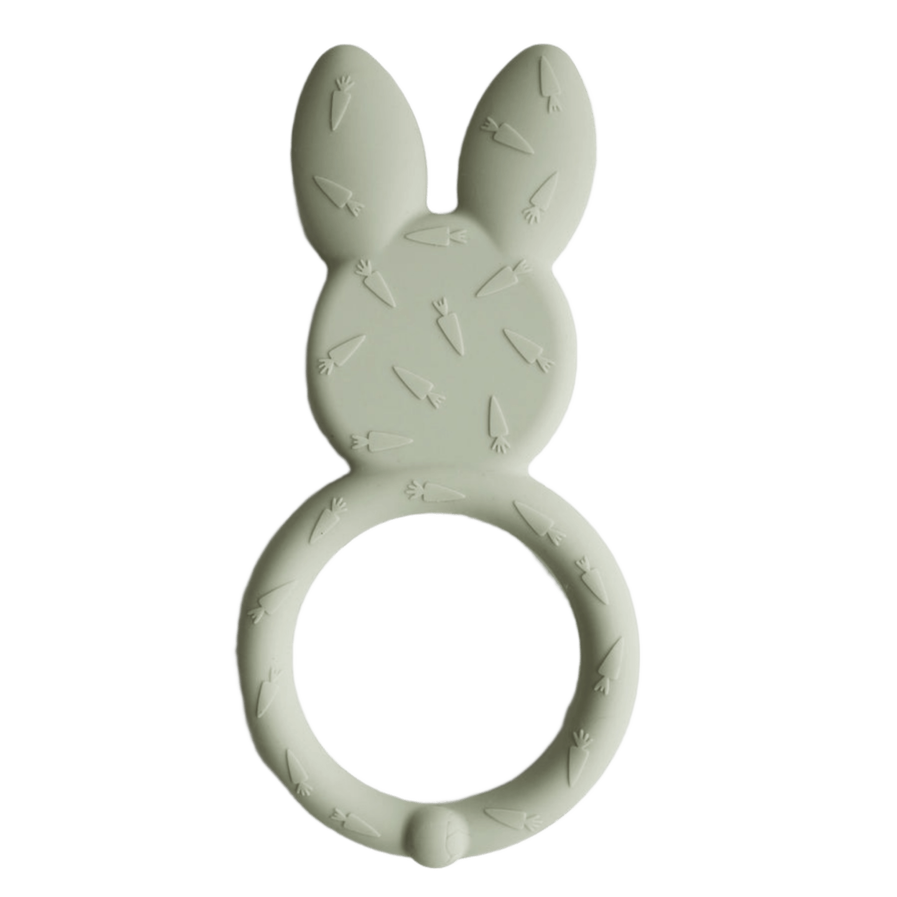 Mushie - Baby Teethers - Teething Ring - Bunny - Tummy Time