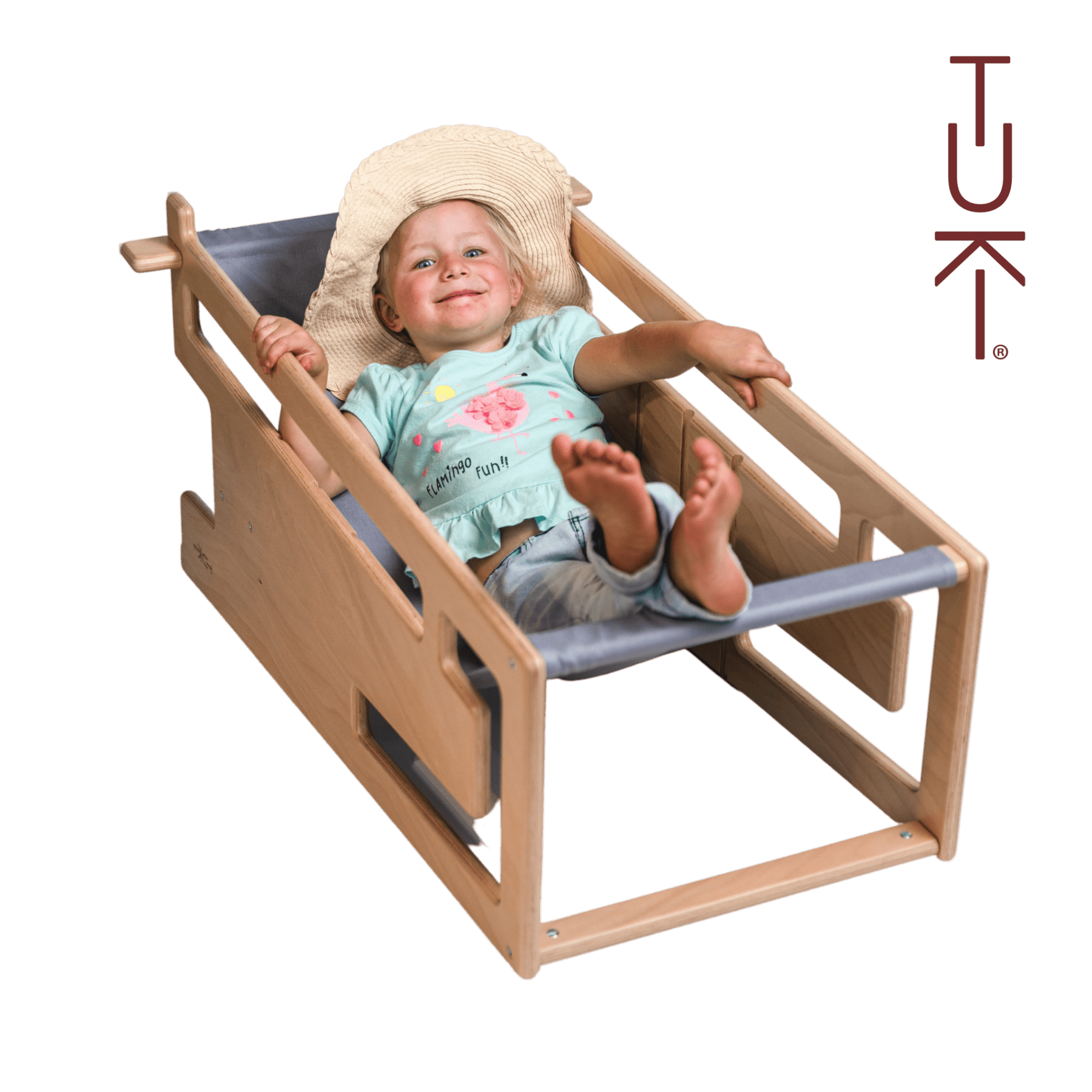 Tuki - Learning Towers - Tuki® Explorer Towel - Black - Tummy Time
