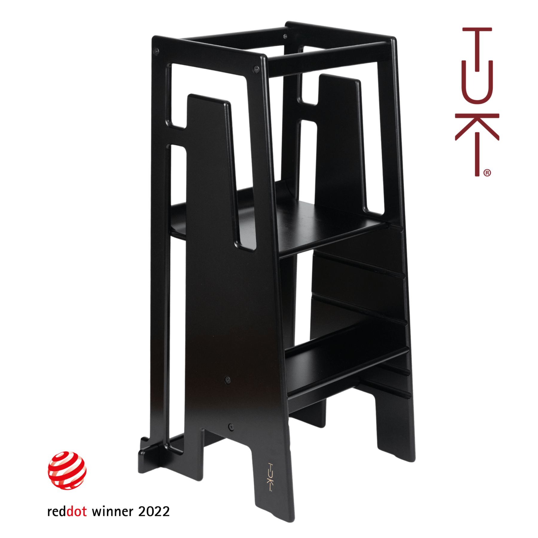Tuki - Learning Towers - Tuki® Learning Tower - Black - Tummy Time
