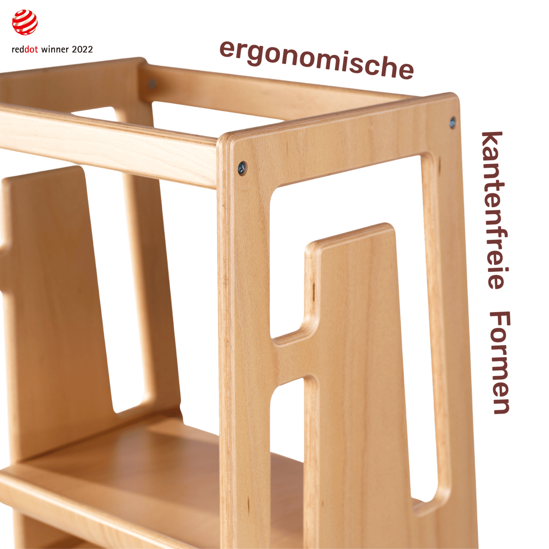 Tuki - Learning Towers - Tuki® Learning Tower - Whitewash - Tummy Time