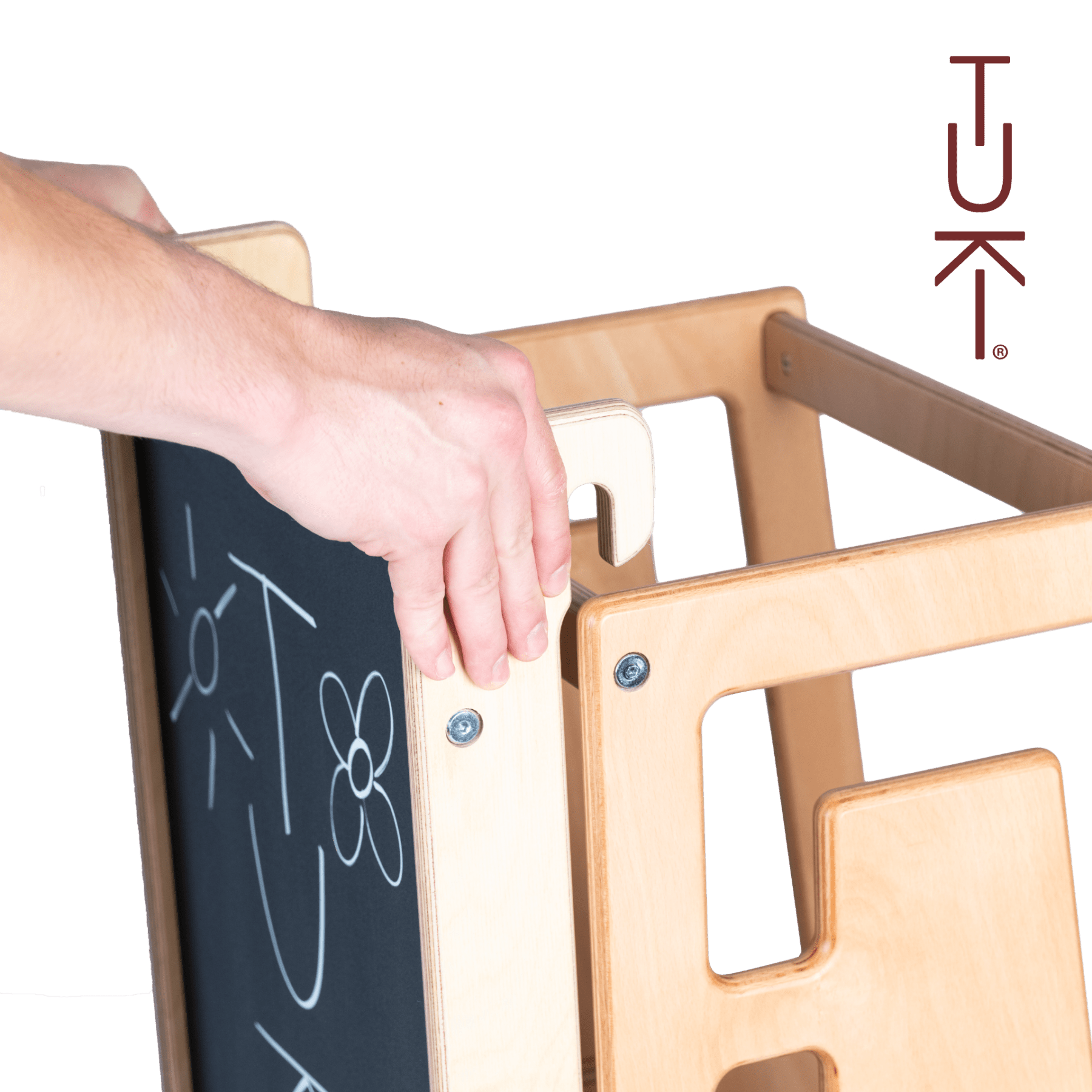 Tuki - Learning Towers - Tuki® Slide with Painting Board - Tummy Time