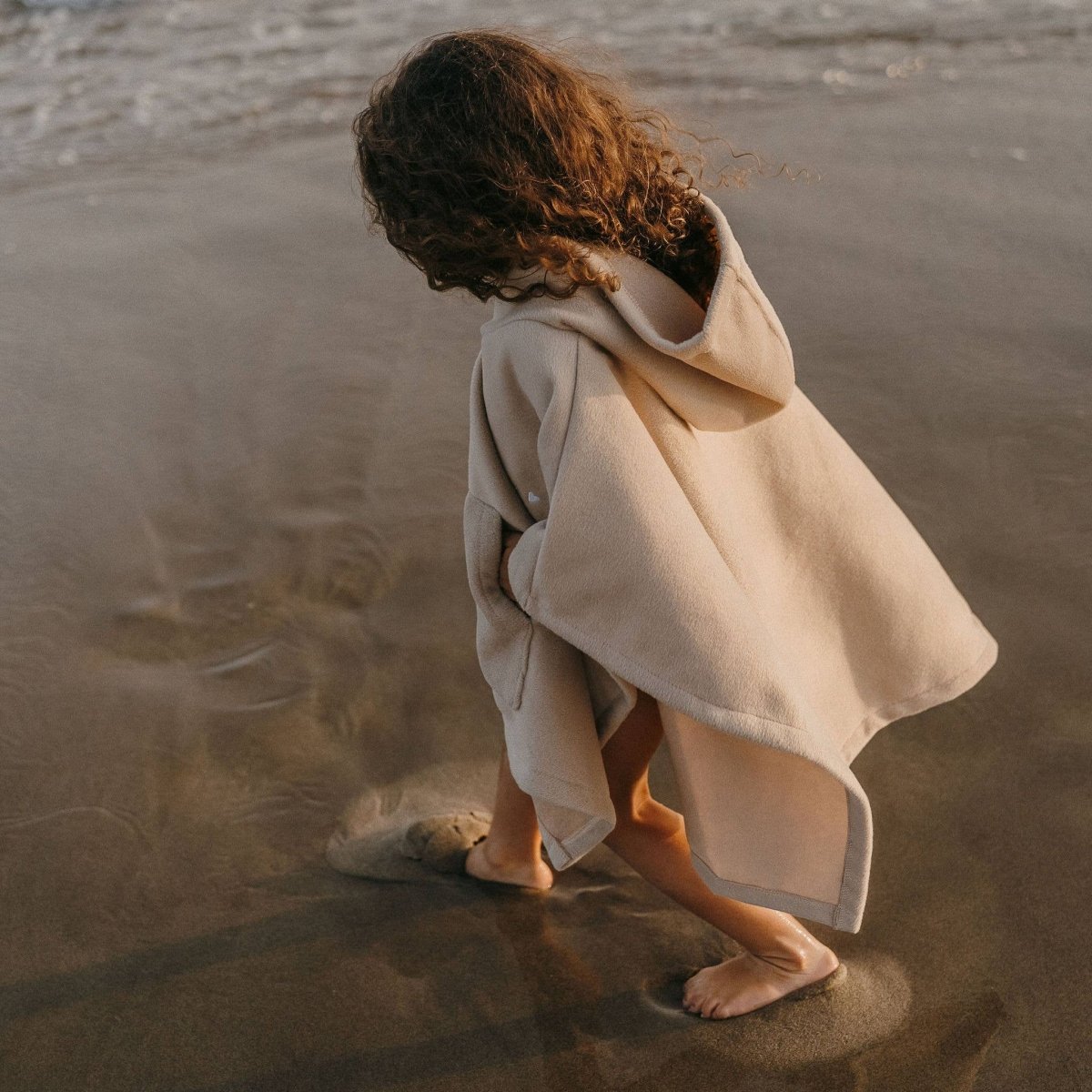 Zakuw - Towels & Washcloths - Petit Amour Winter Cape – Beige - Tummy Time