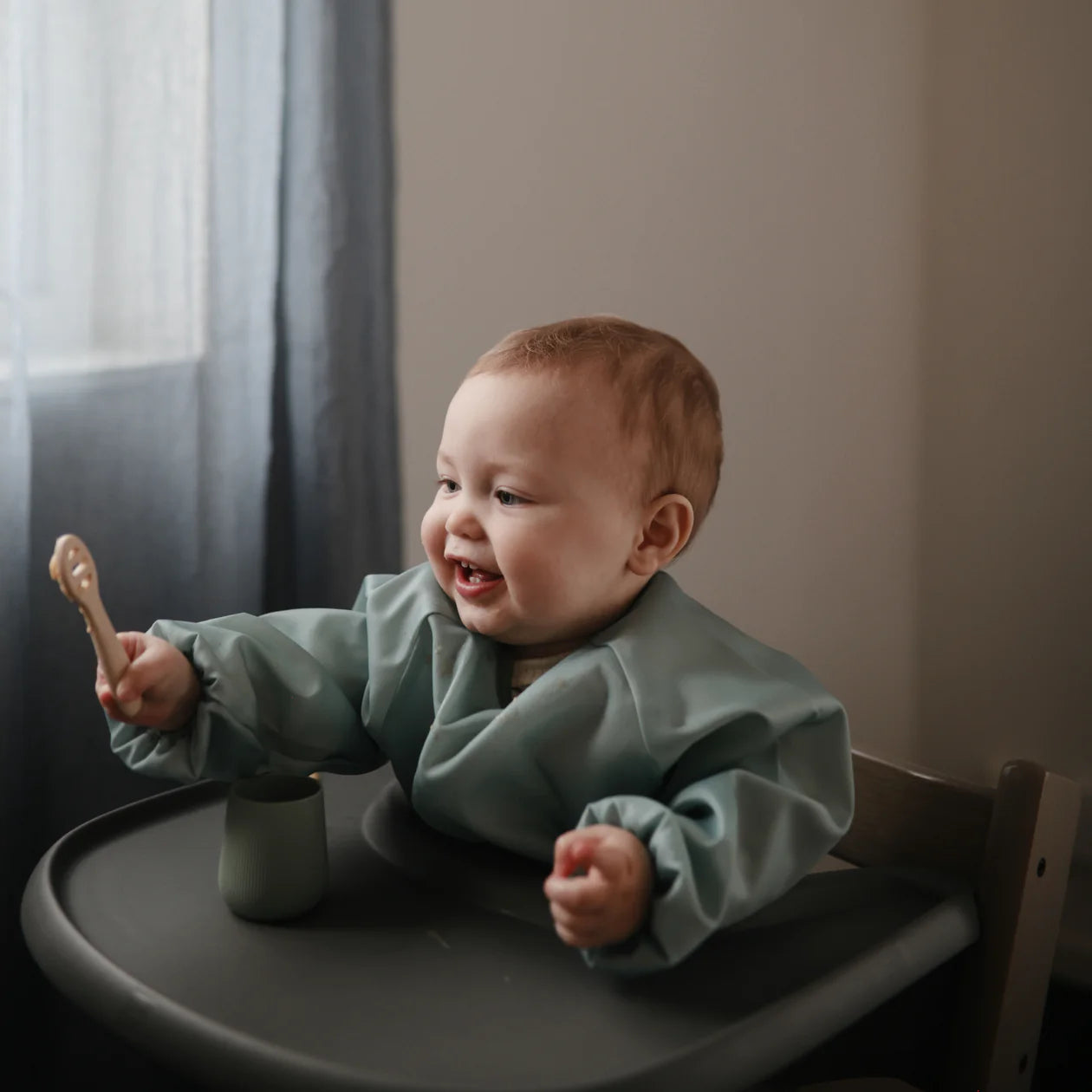 2er-Pack Baby-Löffel für die erste Beikost – Blush/Shifting Sand