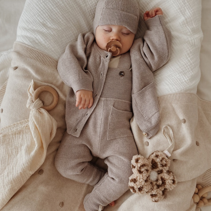 Saga Copenhagen Merino Cardigan Gosi - Shell