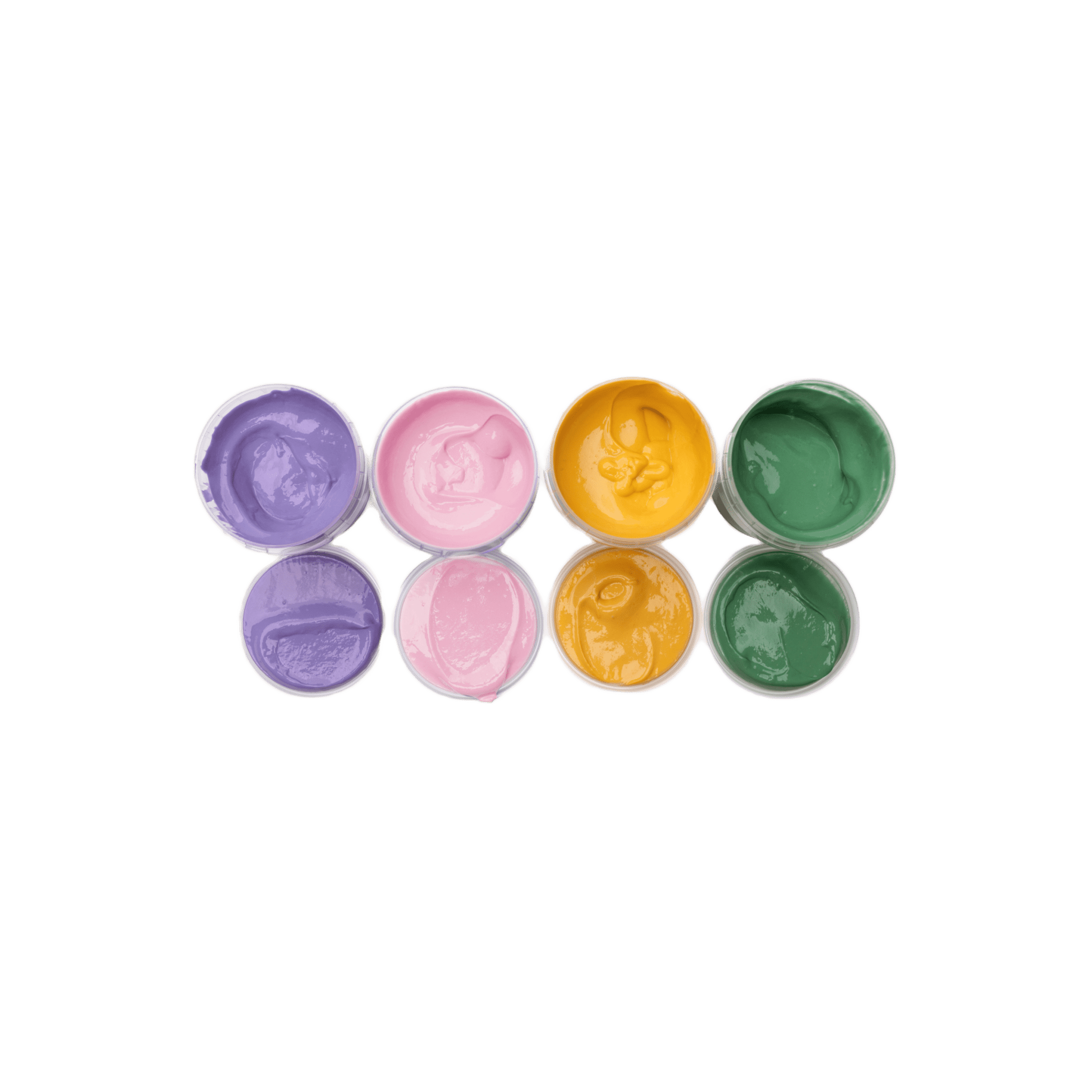 neoGRÜN - Arts & Crafts - 4 - Pack Vegan Finger Paint - Luka - Tummy Time