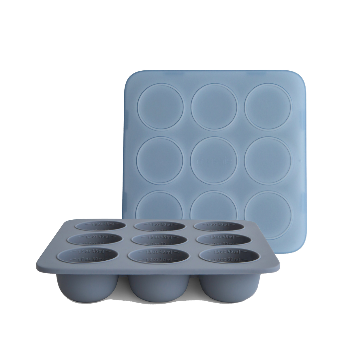 Mushie Baby Food Freezer Tray in Tradewinds