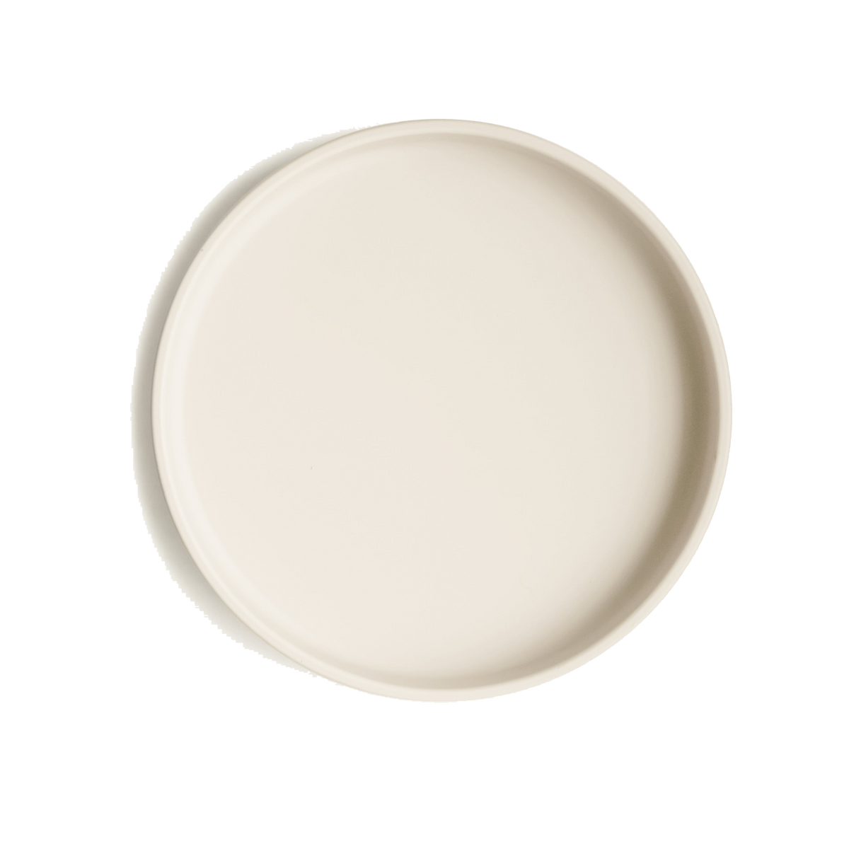 Mushie Classic Silicone Suction Plate in Ivory