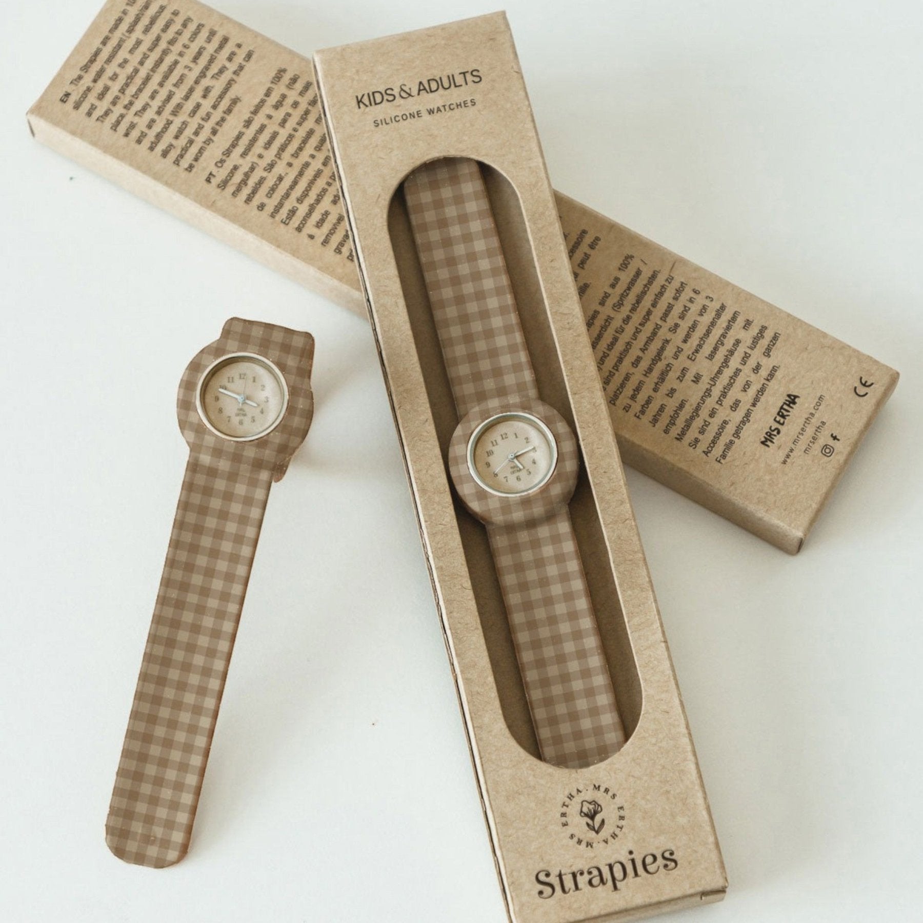Mrs Ertha - Jewellery, Watches & Pins - Strapies - Soft Squares - Tummy Time