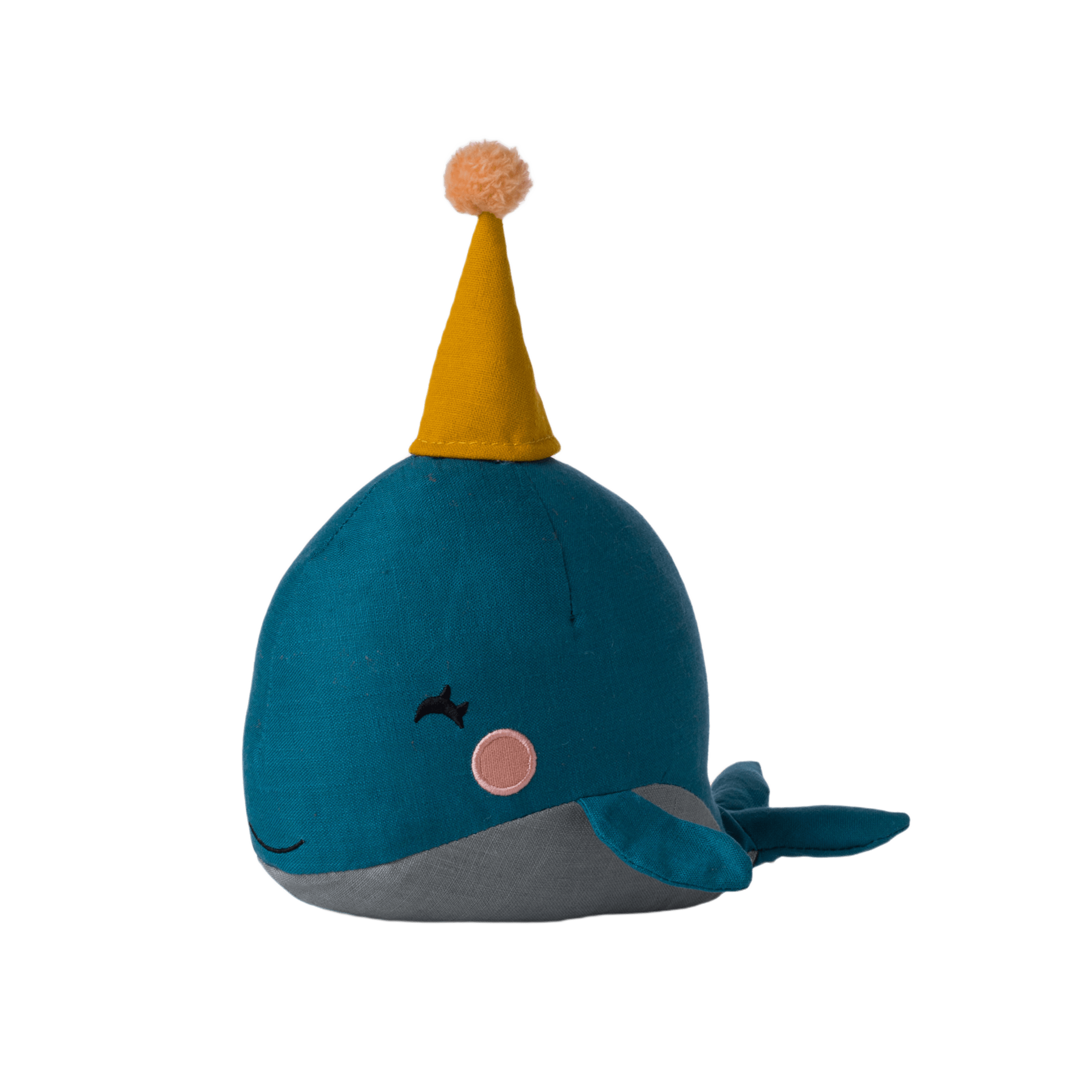 Whale soft toy in gift box - Front