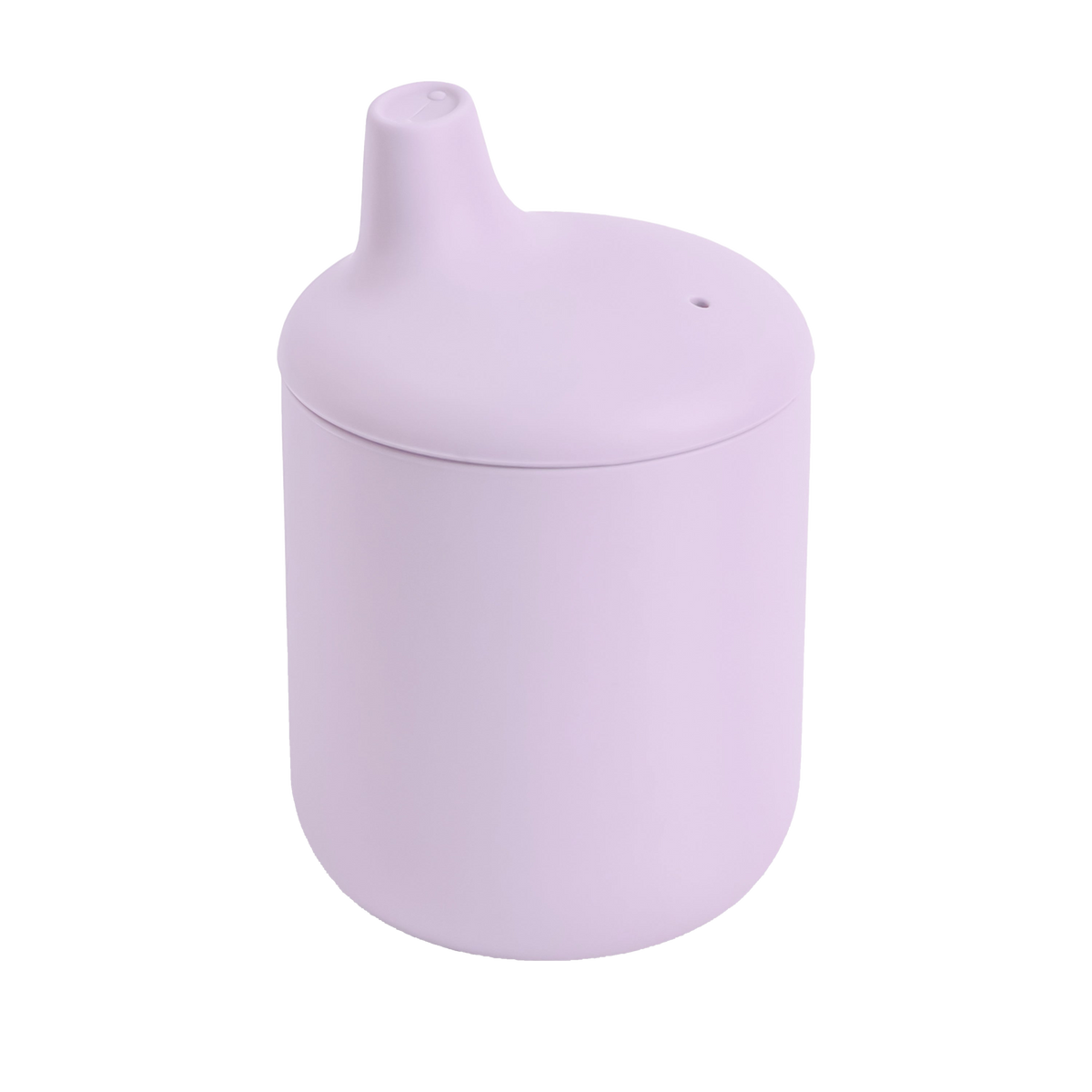 Mushie Silicone Sippy Cup in Soft Lilac