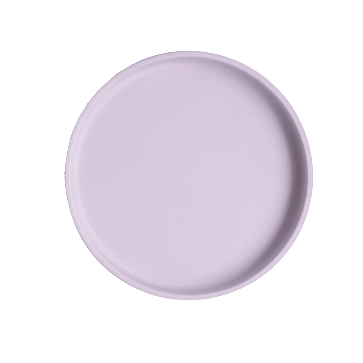 Mushie Classic Silicone Suction Plate in Soft Lilac