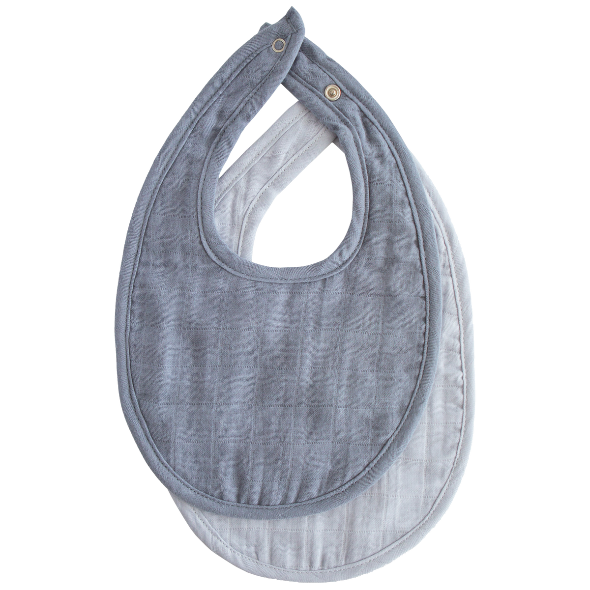 Mushie Bavoir en mousseline - Blue/Tradewinds