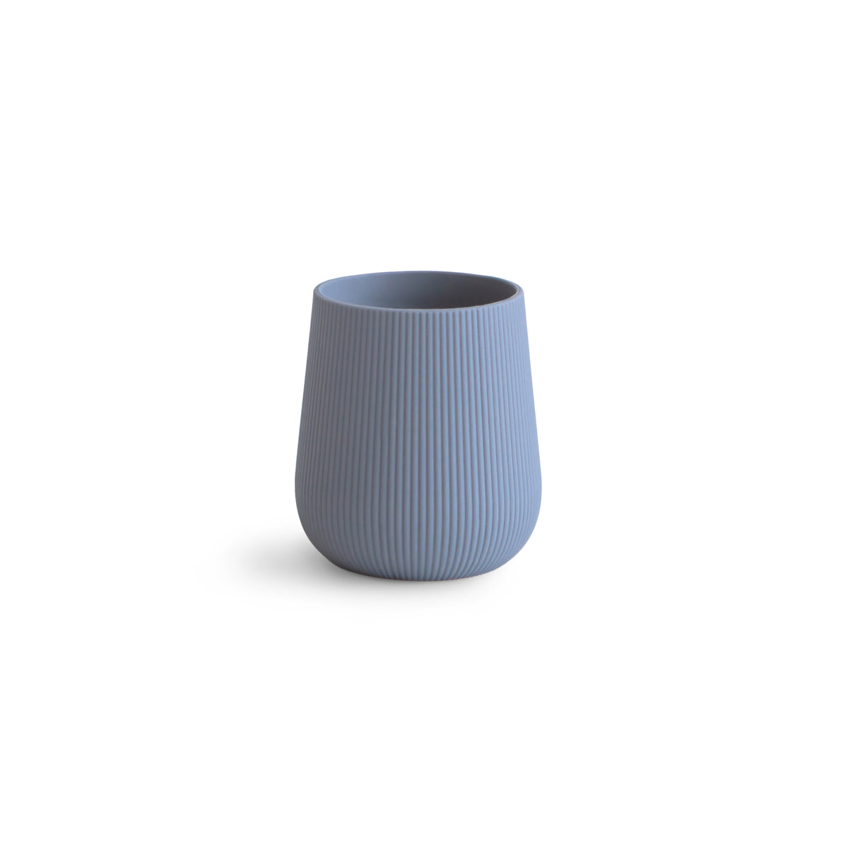 Mushie Silicone Starter Cup in Tradewinds, packshot