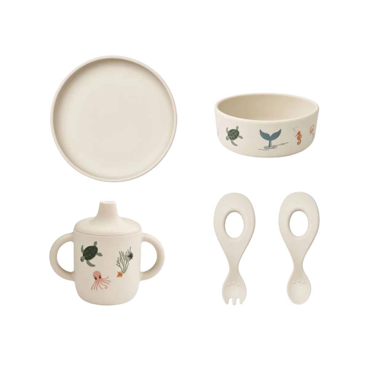 Ryle Tableware Set - Sea Creature / Sandy
