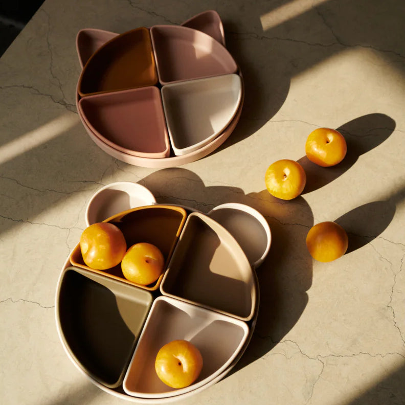 Arne Divider Plate - Cat Rose Multi Mix