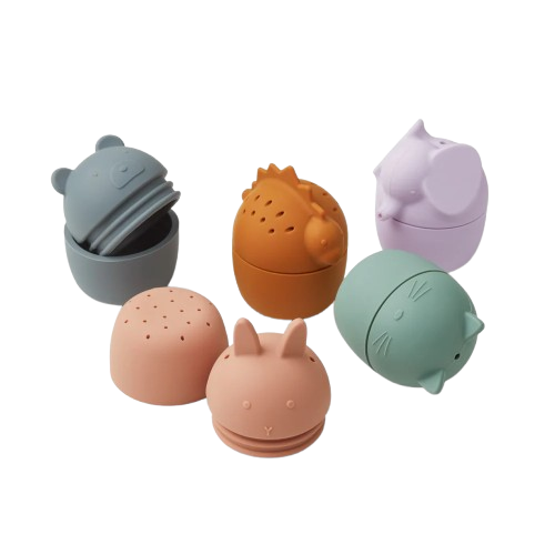 5-Pack Gaby Bath Toys - Multi Mix