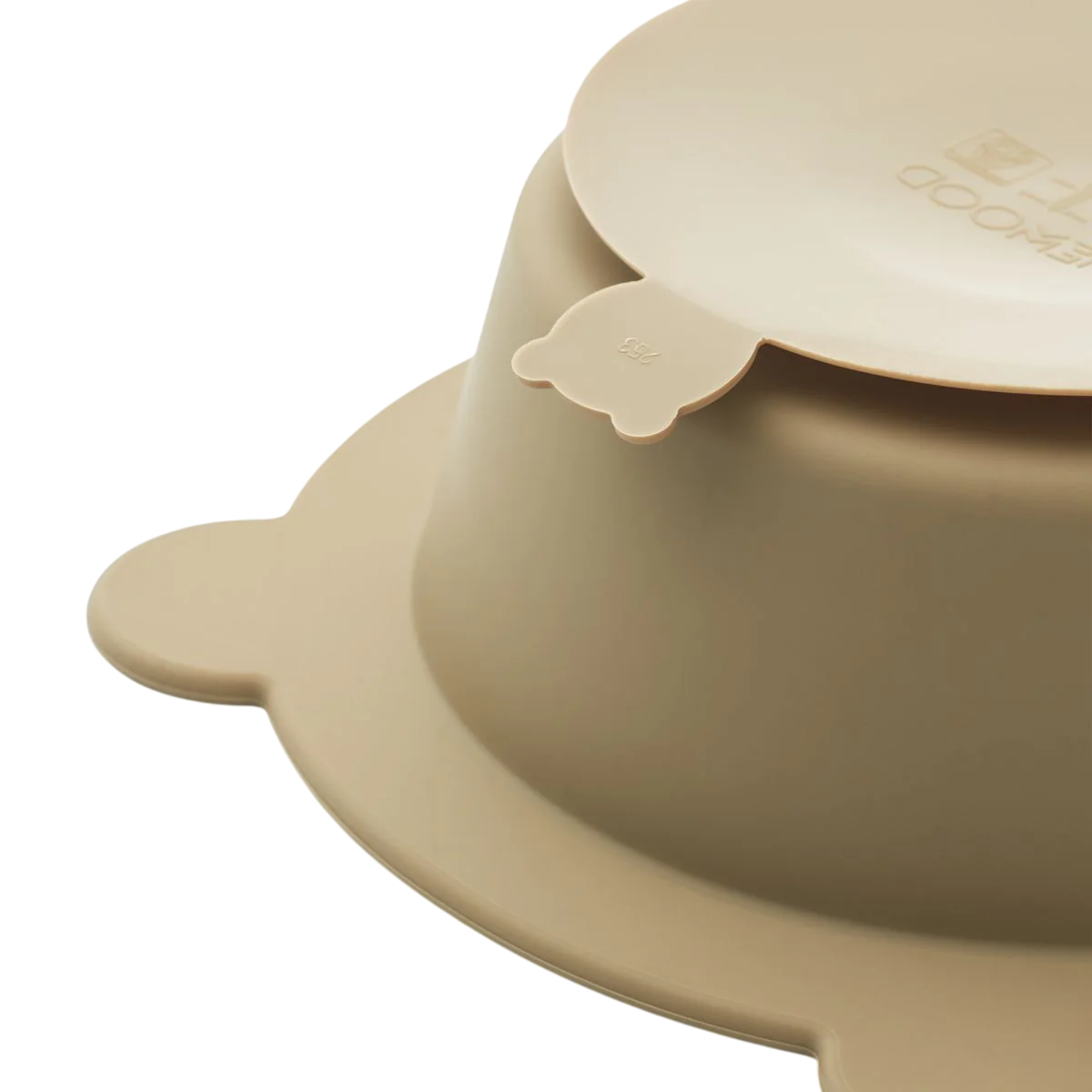 2-Pack Peony Suction Bowl - Sandy / Oat