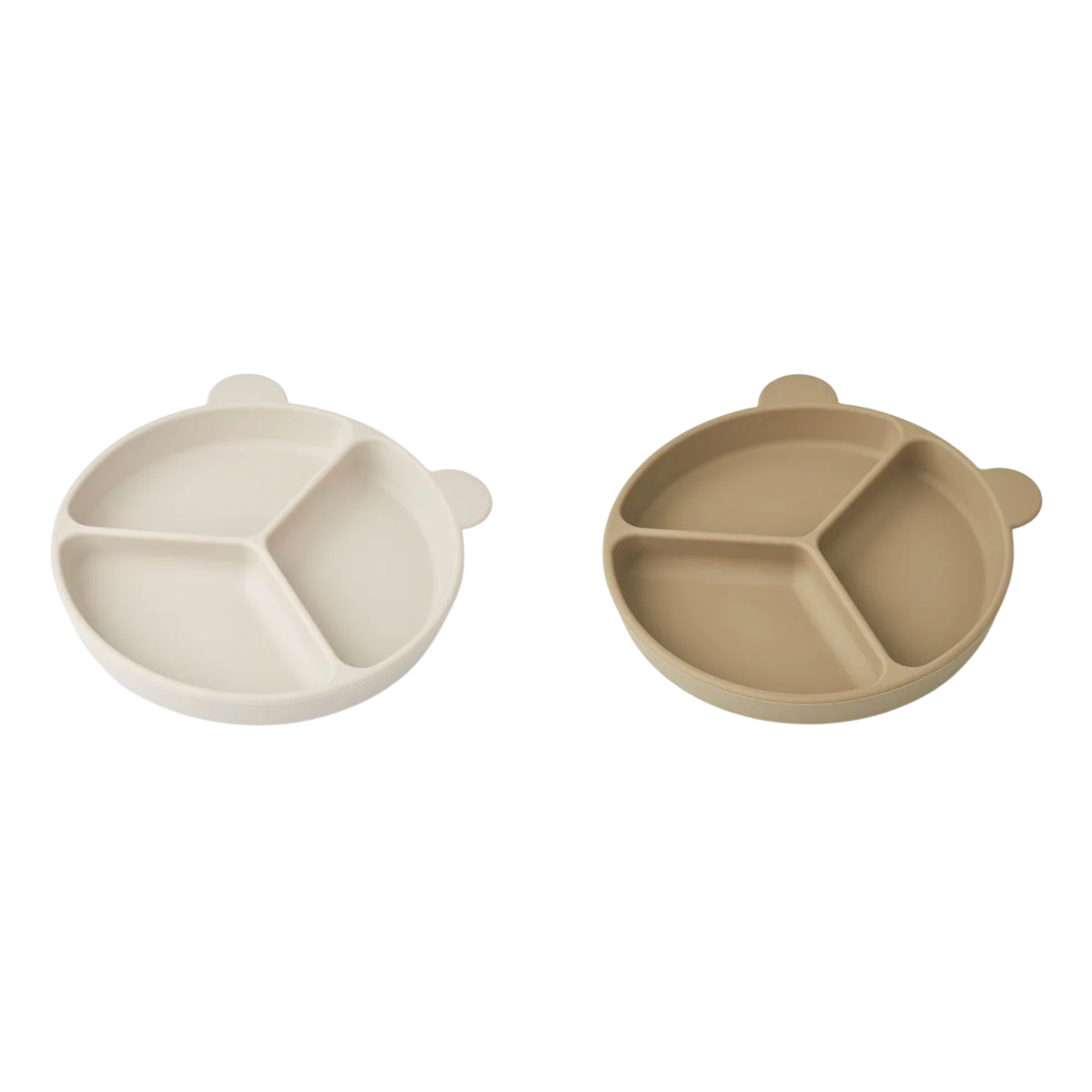2-Pack Stacy Divider Suction Plate - Sandy / Oat