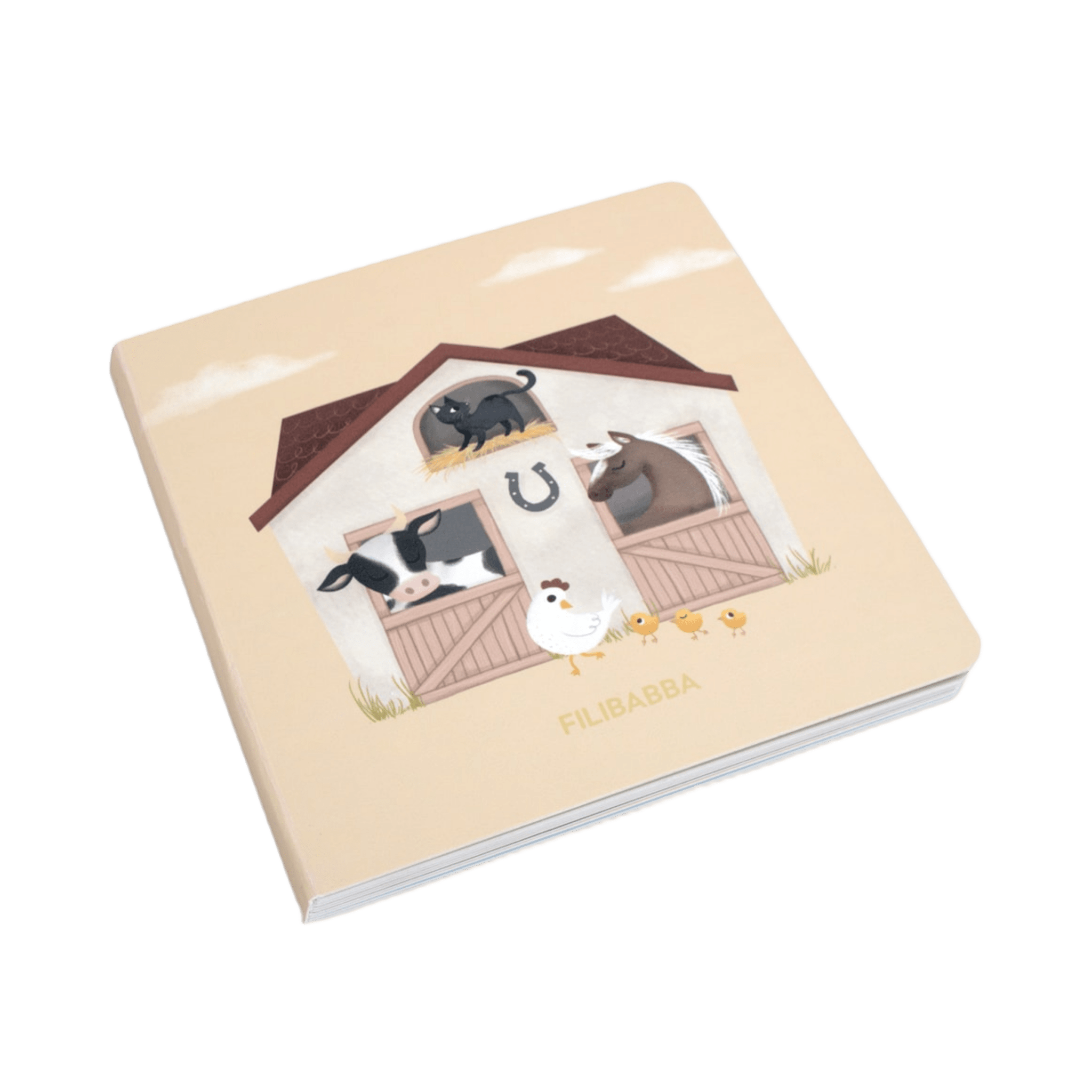 Filibabba - Books & Stationery - Baby Book - Magic Farm - Tummy Time