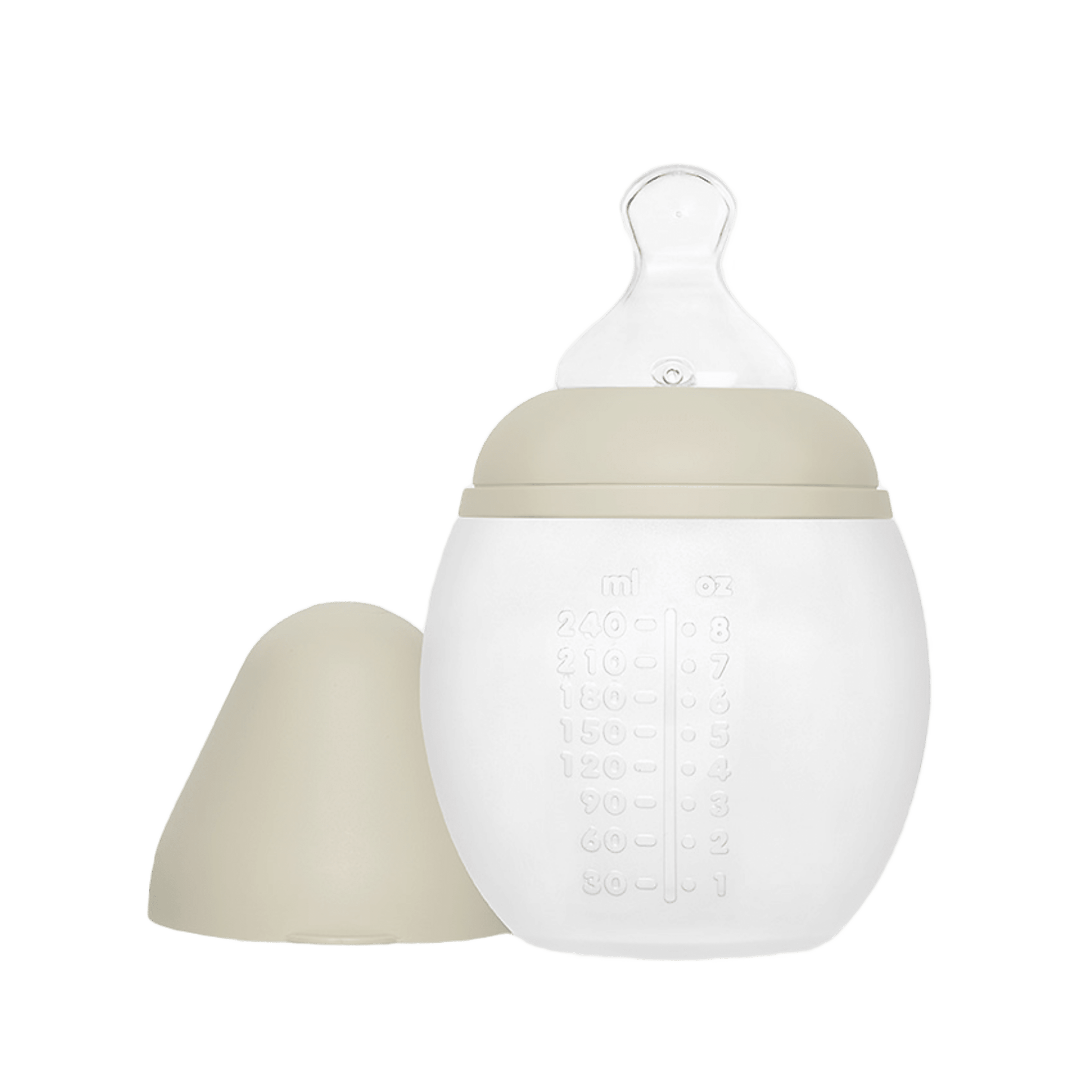 Élhée - Baby Bottles & Accessories - Baby bottle 240 ml - Sand - Tummy Time