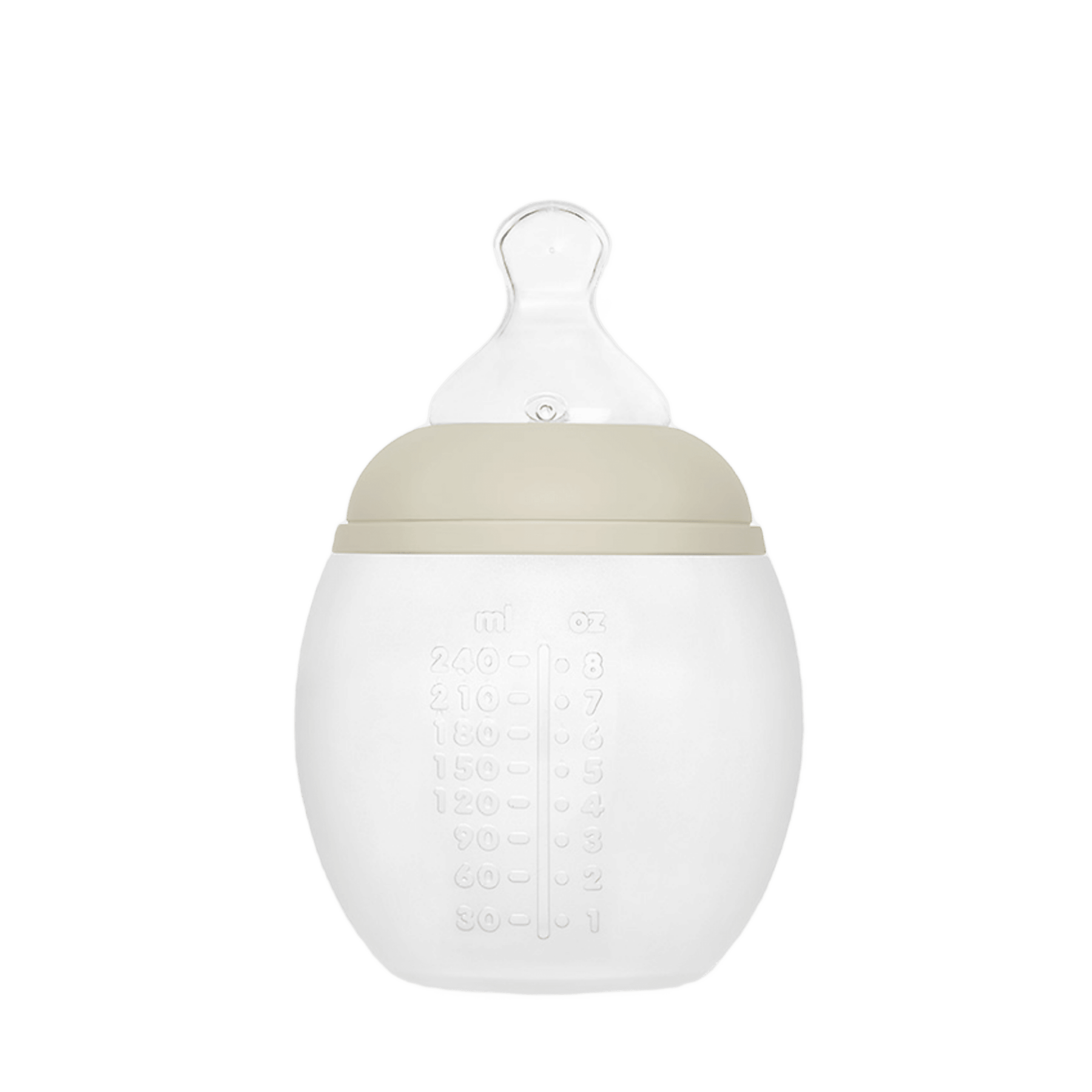 Élhée - Baby Bottles & Accessories - Baby bottle 240 ml - Sand - Tummy Time