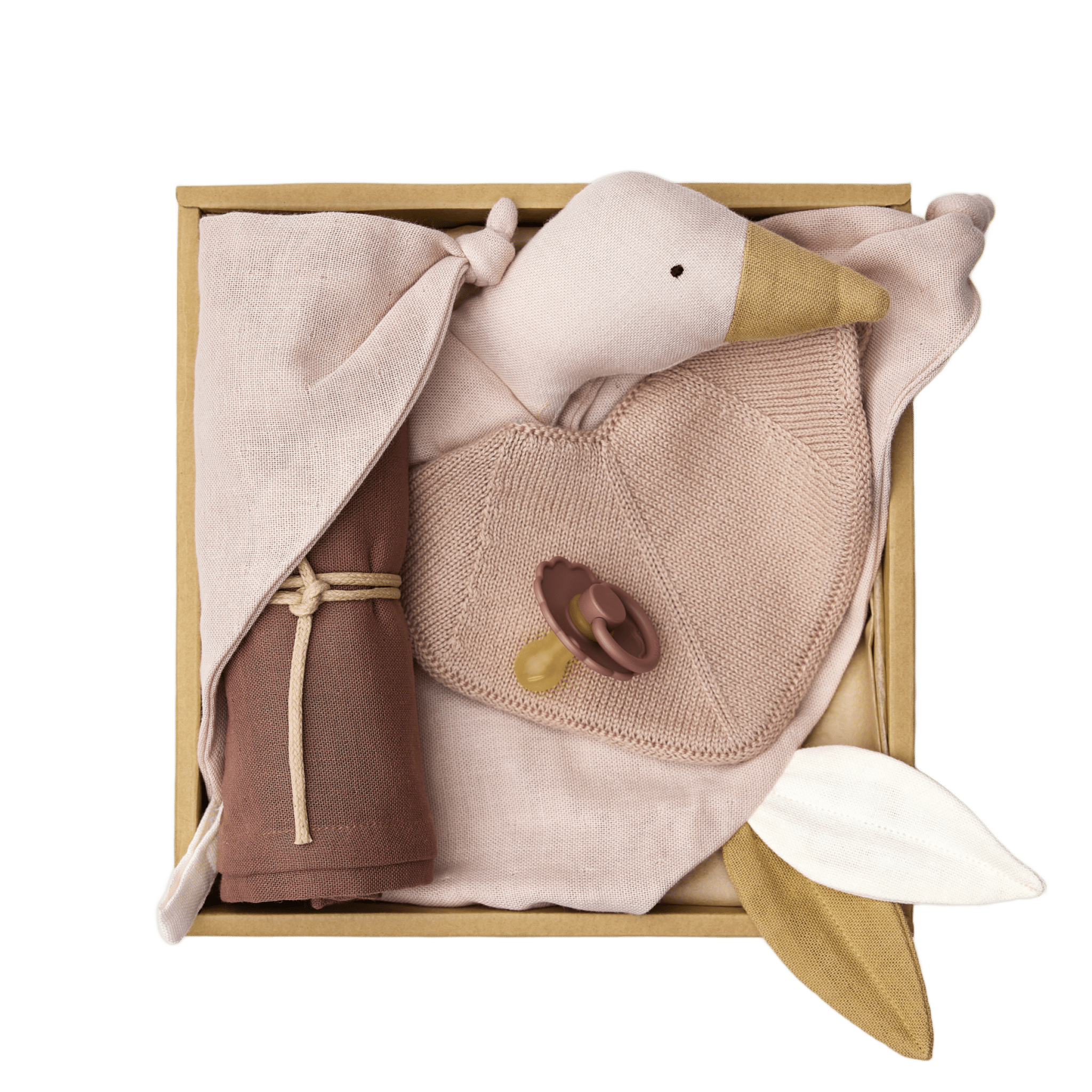 Saga Copenhagen - Baby Gift box - Blushing Rose - Tummy Time