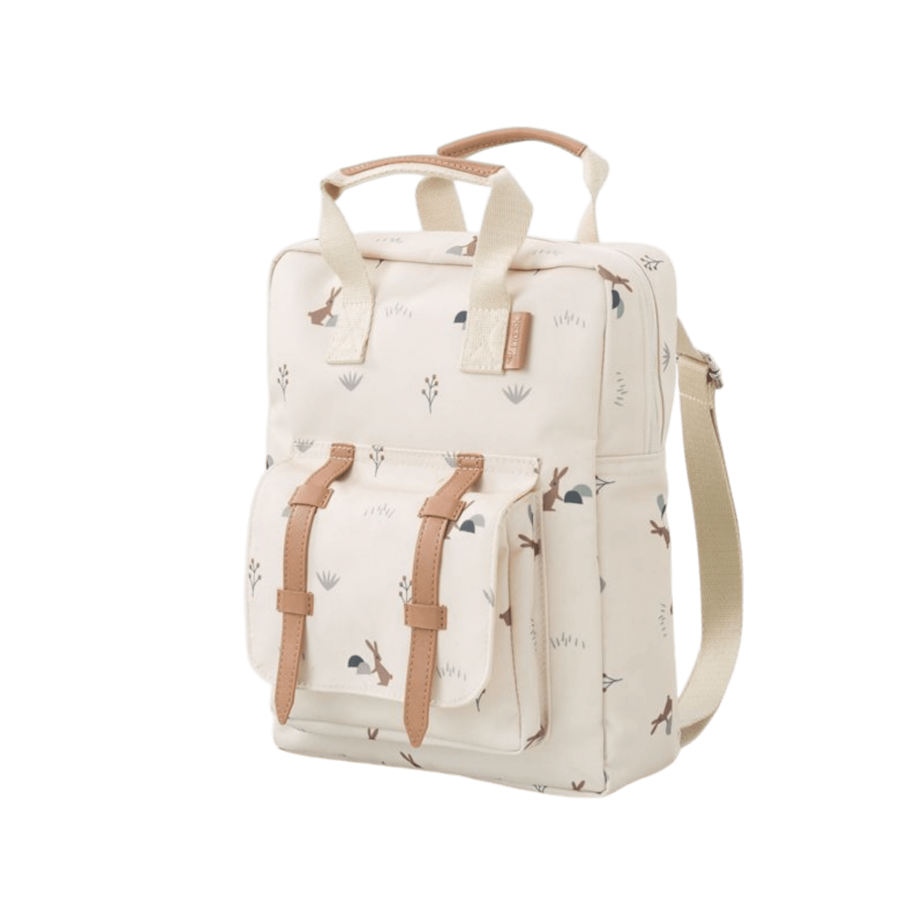 Fresk - Bags & School Bags - Backpack Small - Rabbit Sandshell - Tummy Time