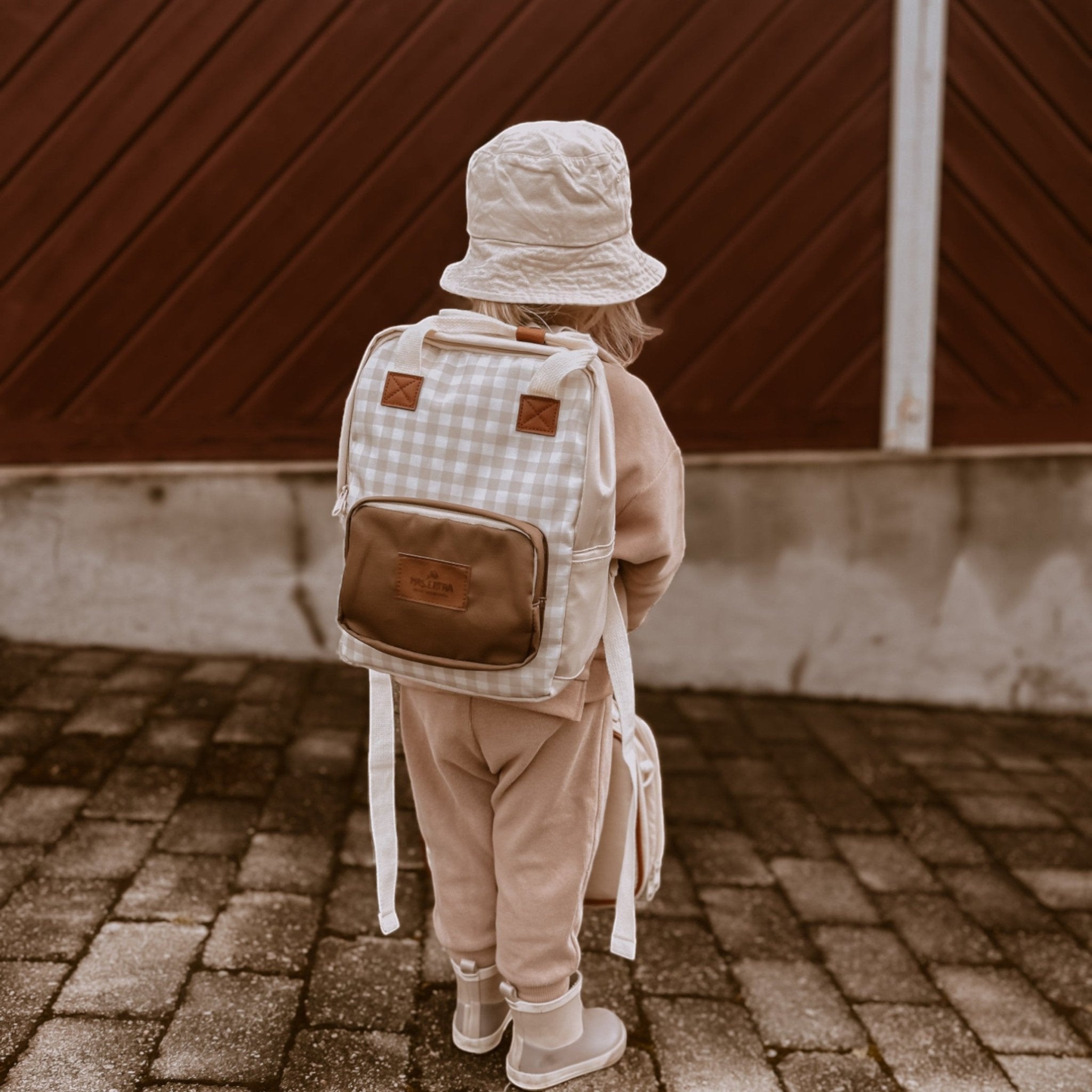 Mrs Ertha - Bags & School Bags - Backpacks - Soft Squares - Tummy Time