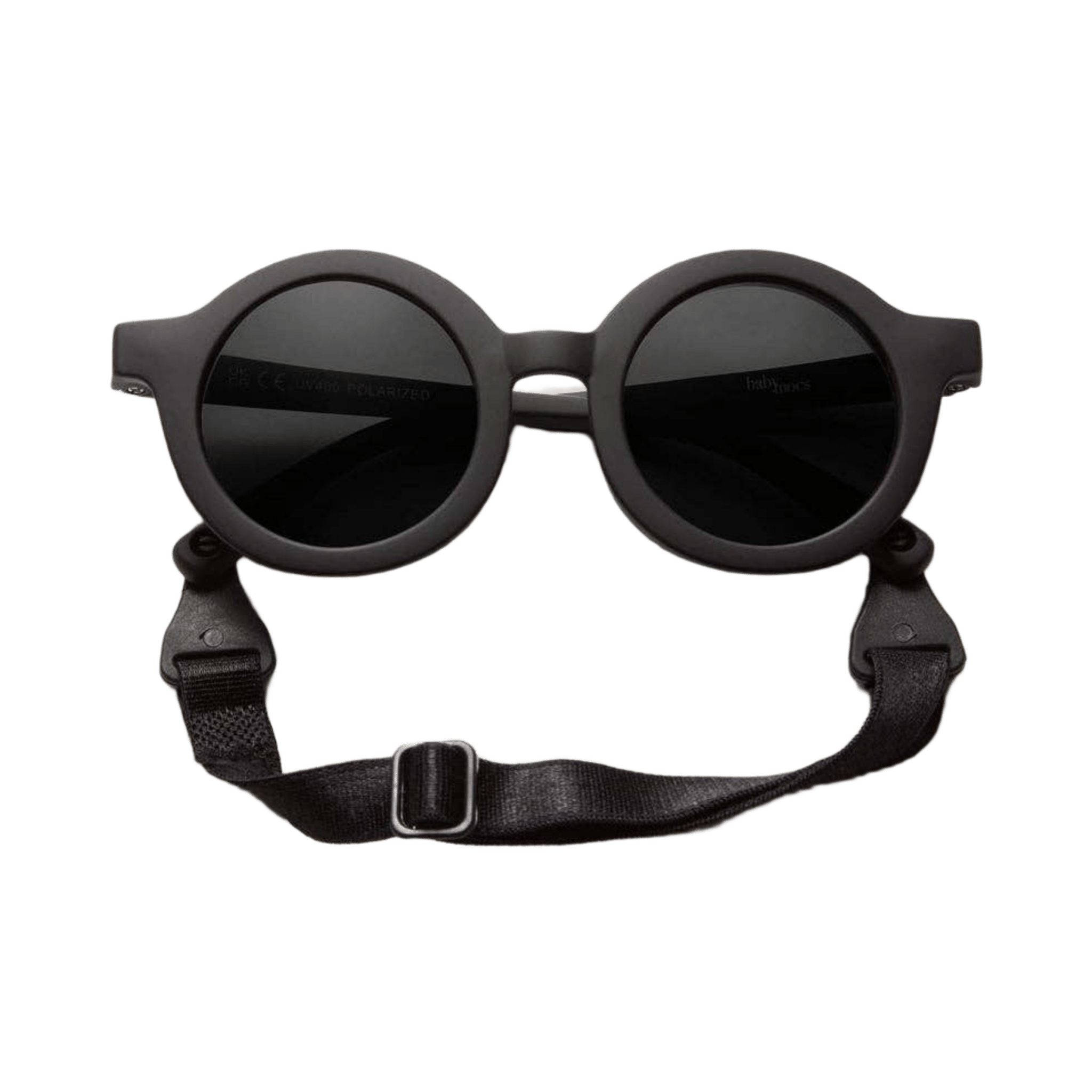 BabyMocs - Sunglasses - Bendable Soft Sunnies - Black - Tummy Time