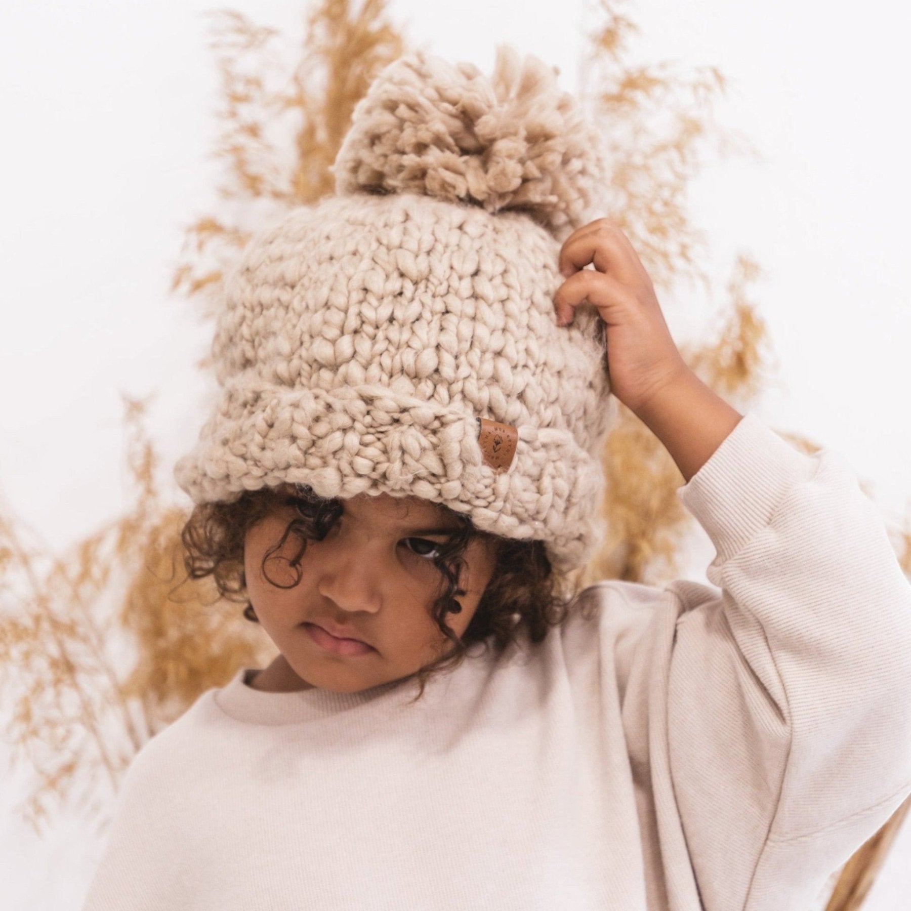 Mrs Ertha - Hats, Caps & Beanies - Bennie - Ivory - Tummy Time