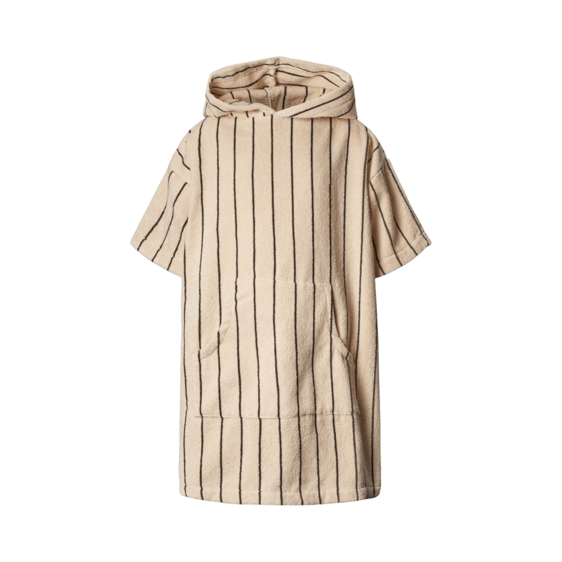 Bongusta - Towels & Washcloths - Naram Kids Poncho - Crème & ink - Tummy Time