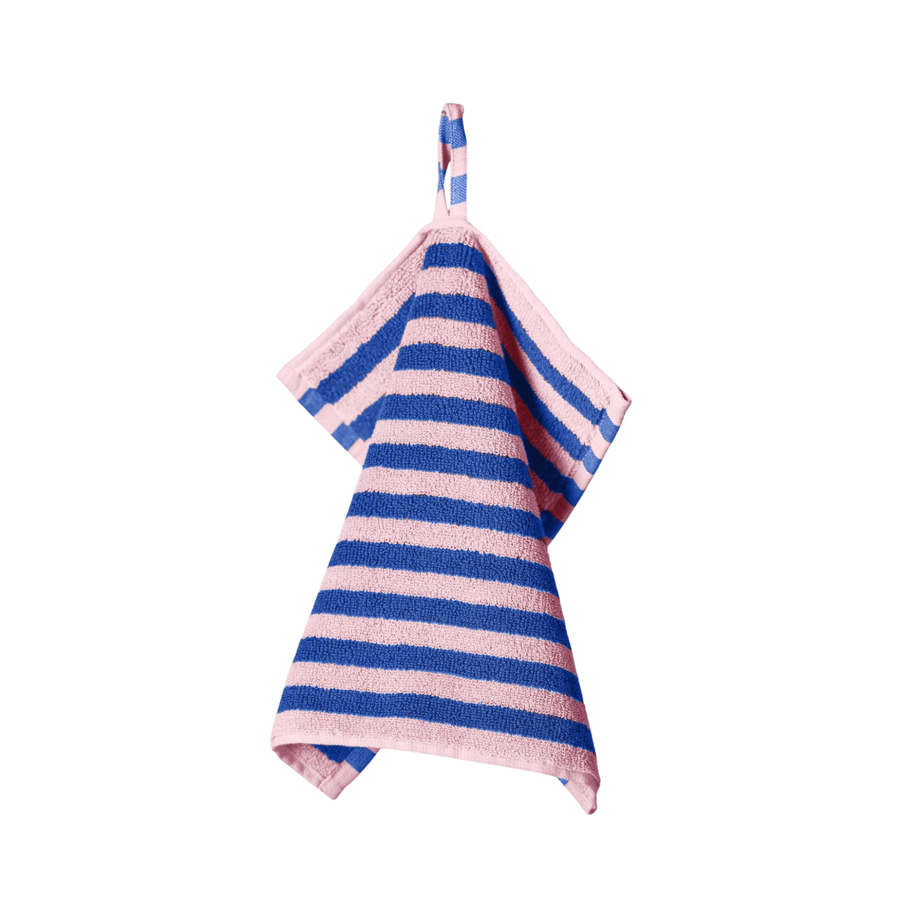 Bongusta - Towels & Washcloths - Naram Wash Cloth - Dazzling Blue & Rose - Tummy Time