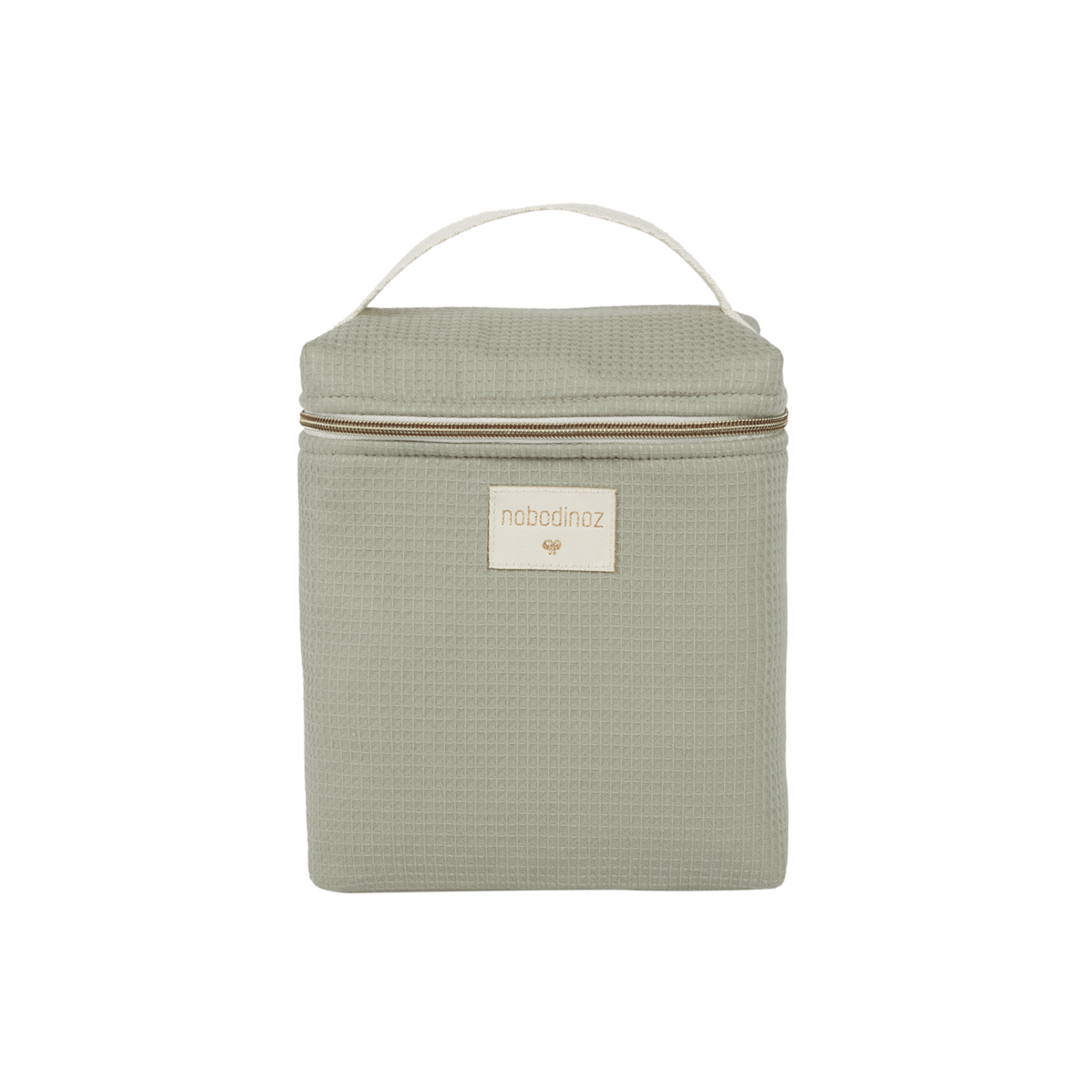 Nobodinoz - Nursery & Diaper Bags - Concerto insulated baby bottle and lunch bag - Laurel Green - Tummy Time