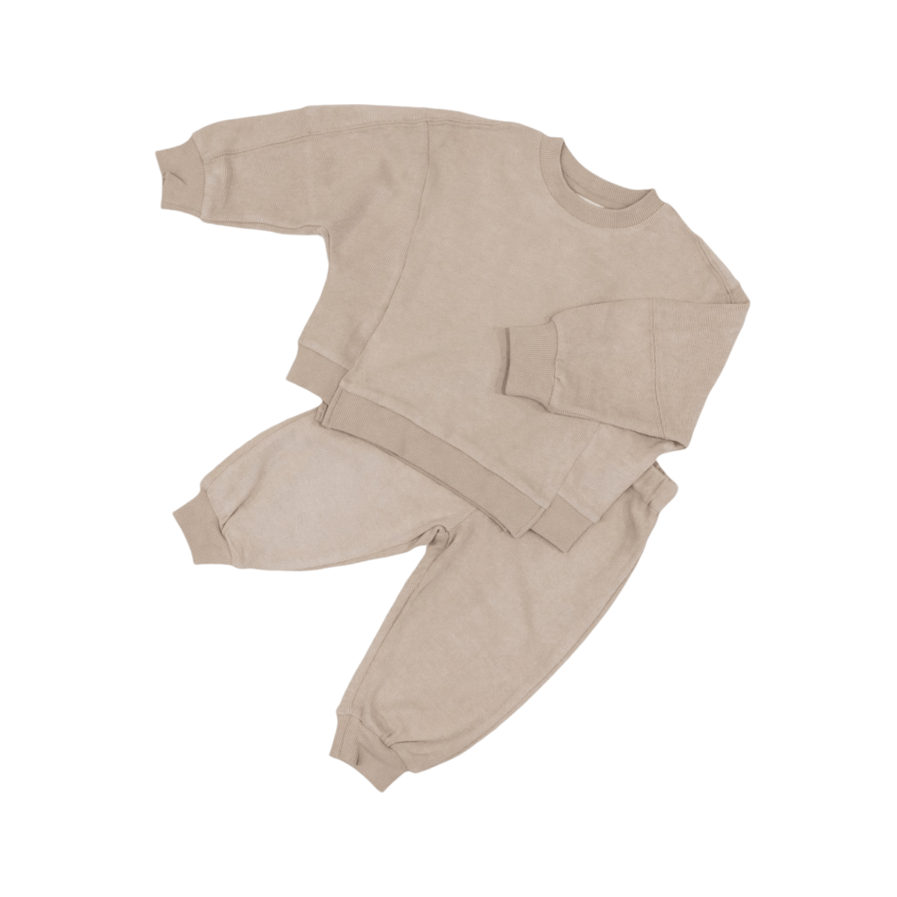 Mrs Ertha - Baby Sweaters & Cardigans - Cooper Trakies - Ivory - Tummy Time