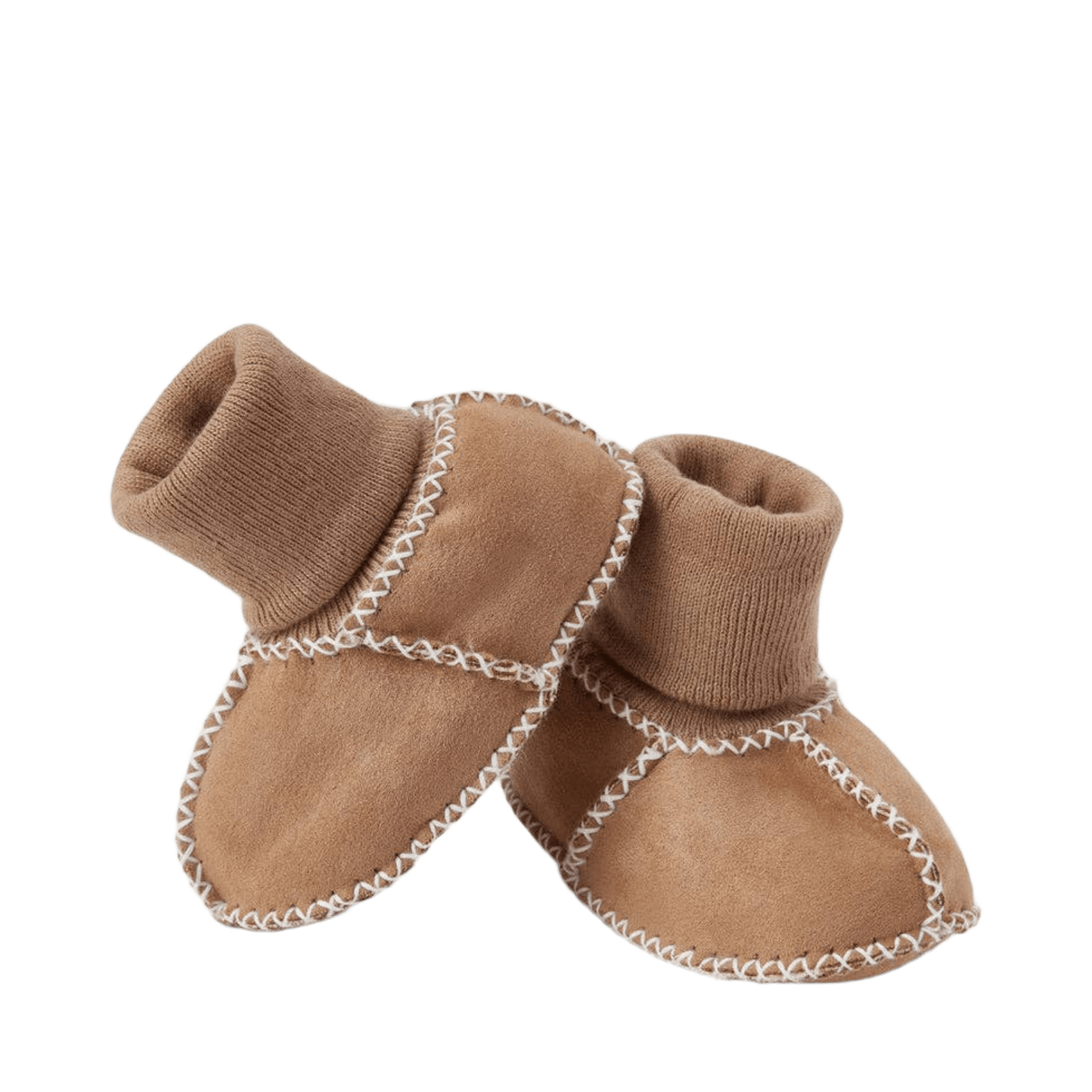 BabyMocs - Baby Footwear - Cosy Mocs - Brown - Tummy Time