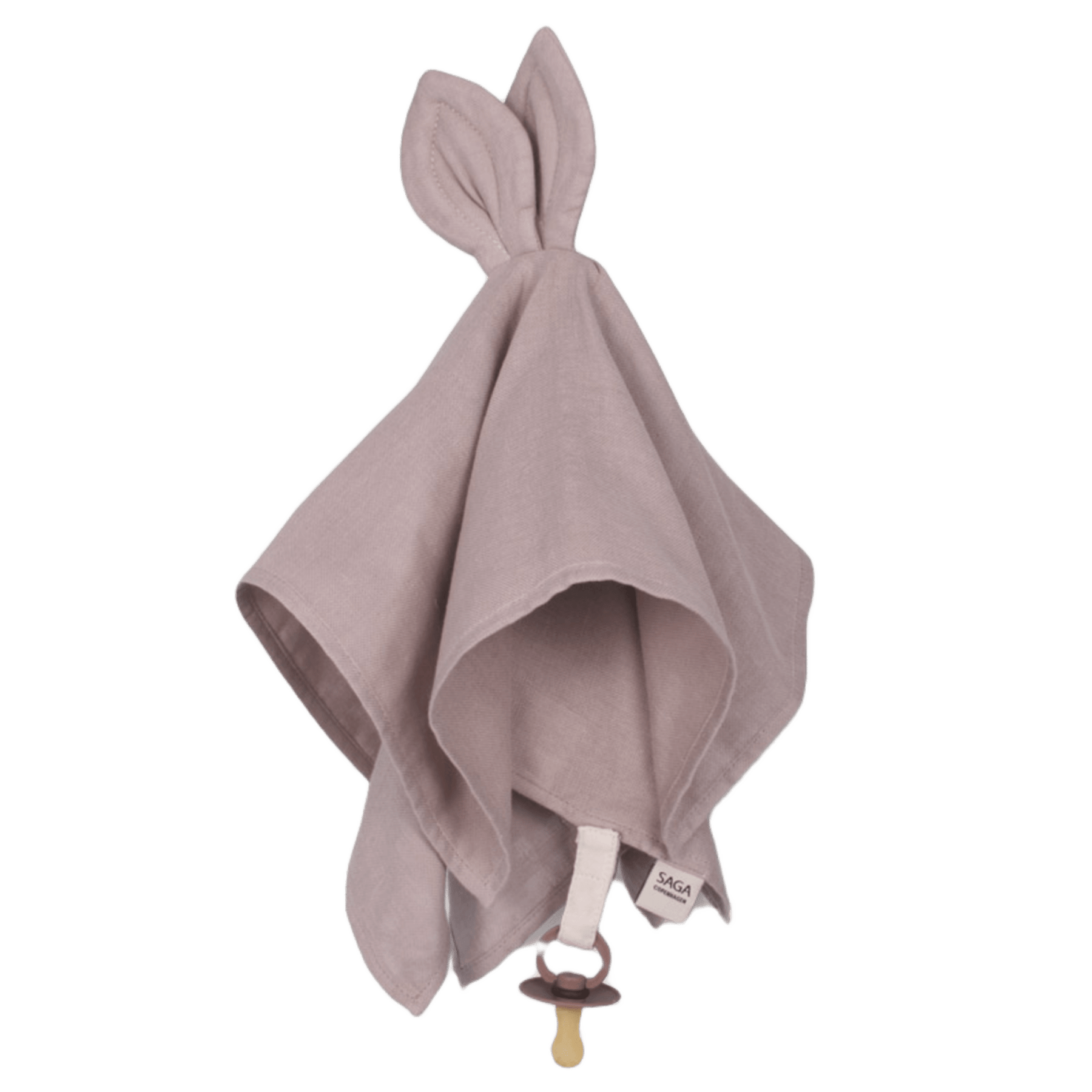 Saga Copenhagen - Baby Comforters - Cuddle Cloth - Mauve - Tummy Time