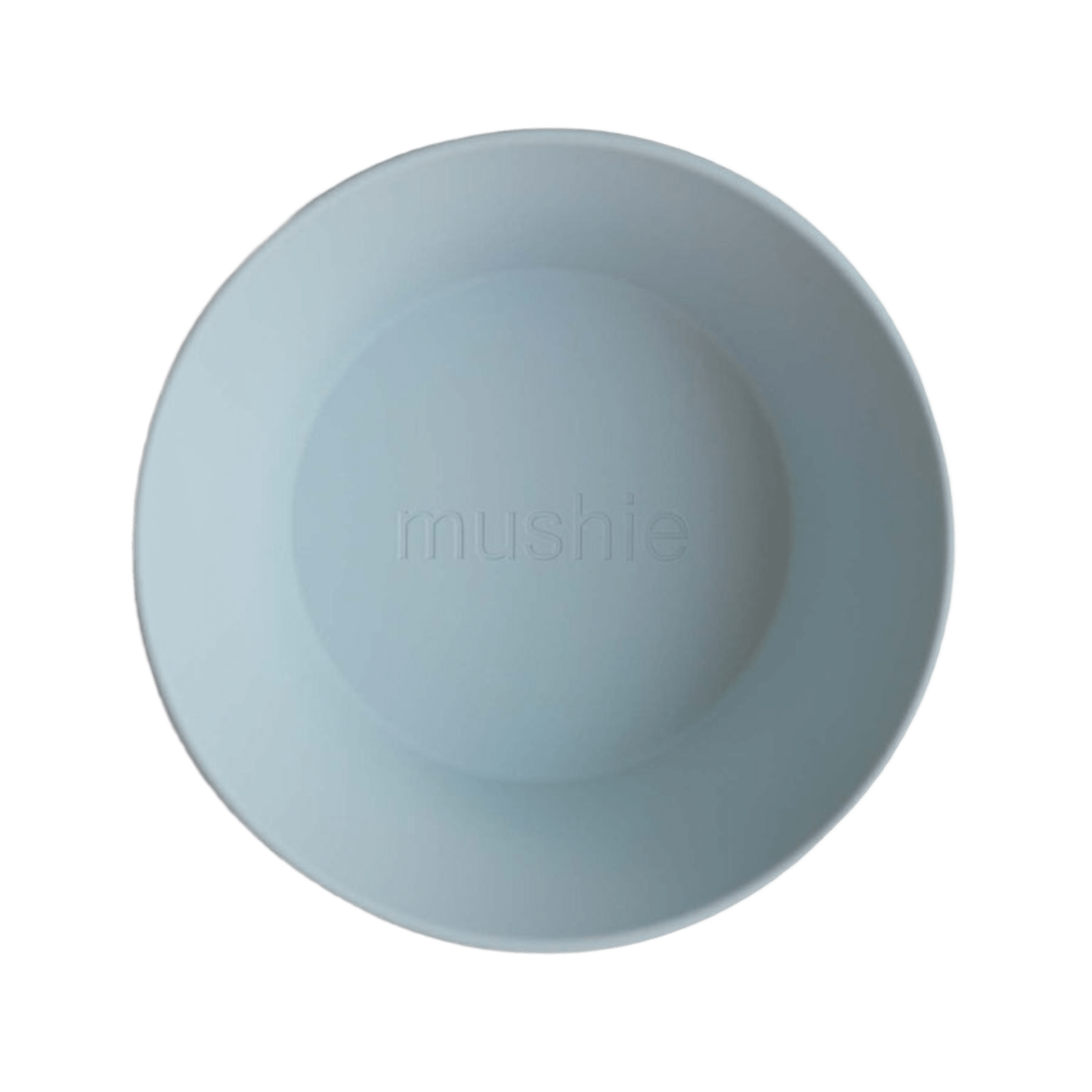 Mushie - Baby Tableware - Dinner Bowl Round - Powder Blue - Tummy Time