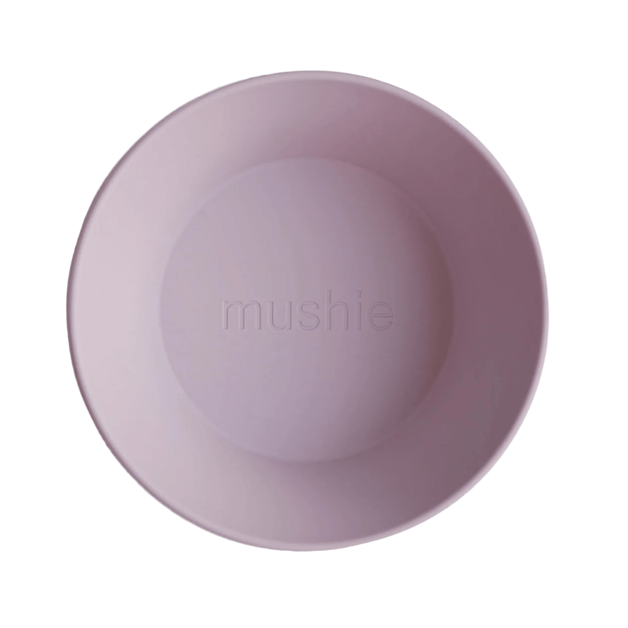 Mushie - Baby Tableware - Dinner Bowl Round - Soft Lilac - Tummy Time