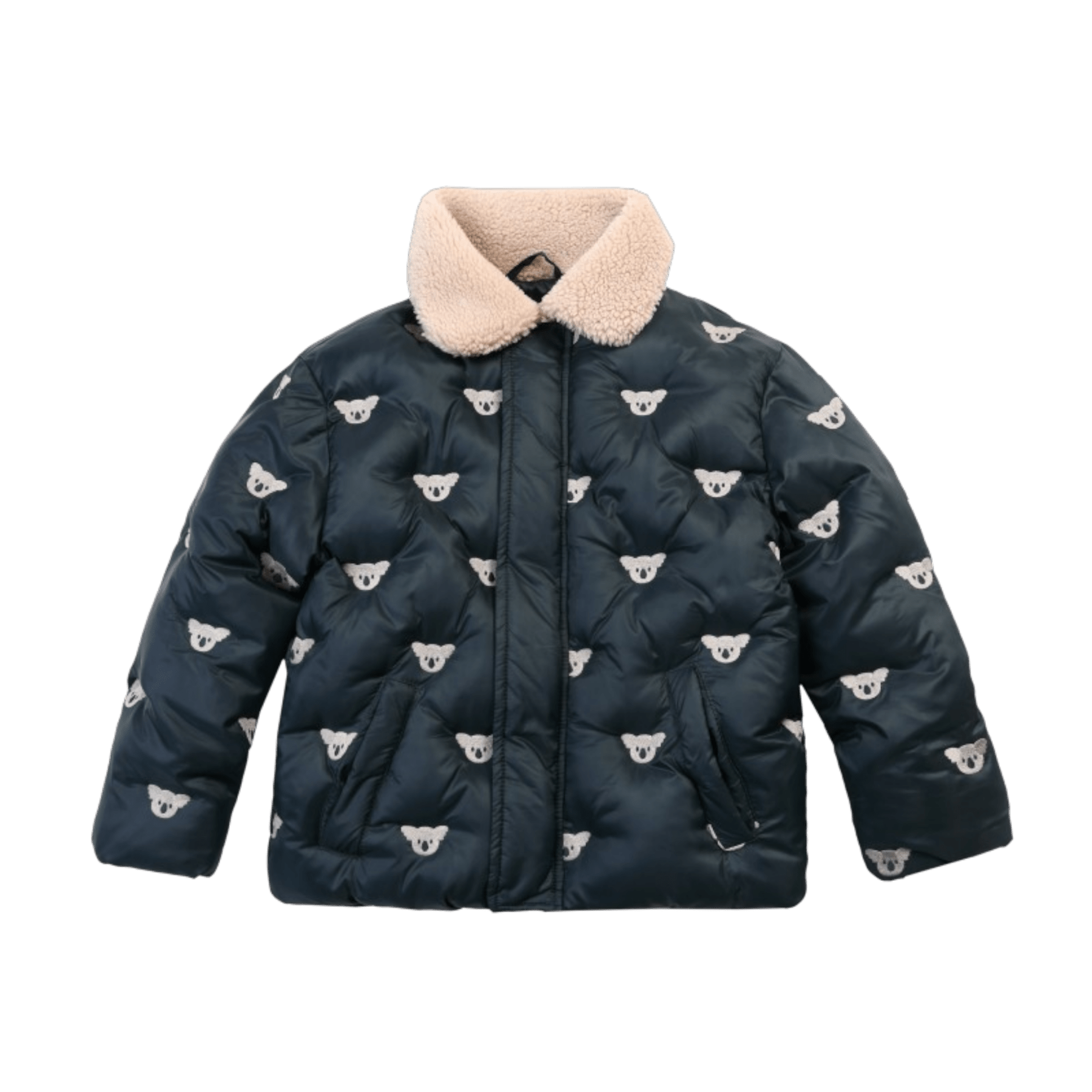 Donsje - Baby Jackets & Outerwear - Florus Jacket Koalas - Blue Marine - Tummy Time