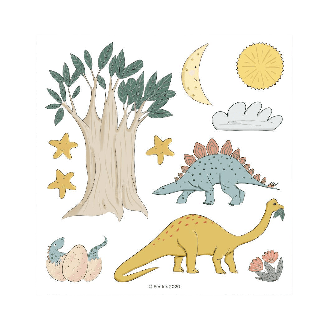 Ferflex - Baby & Kids Puzzles - Magnetic Game - Dinosaurs - Tummy Time