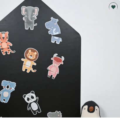 Ferflex - Baby & Kids Puzzles - Magnetic Puzzle - Animal Safari - Tummy Time