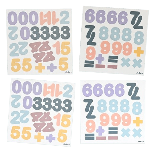 Ferflex - Educational Games - Magnetic Numbers - Tummy Time