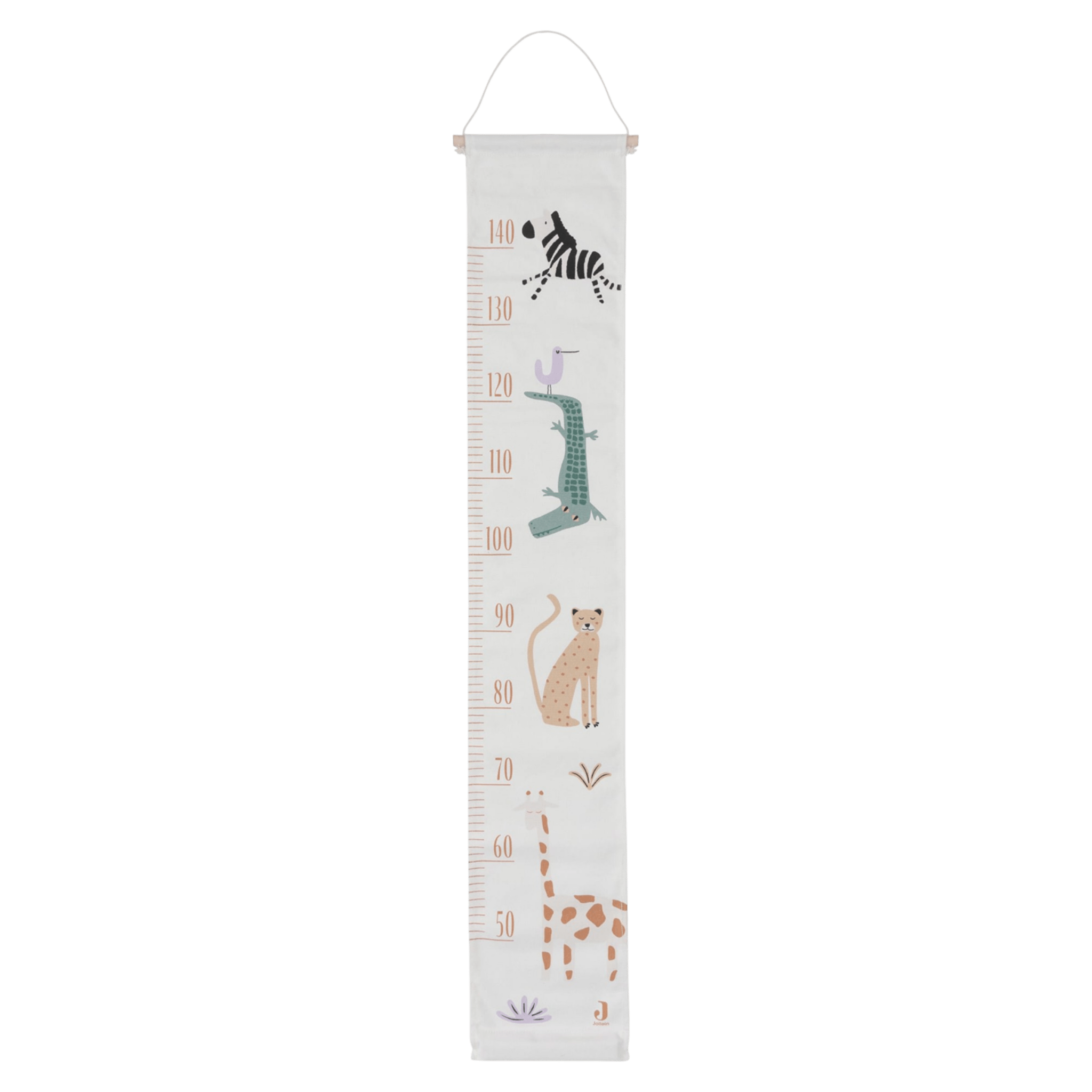 Jollein - Baby & Kids Decoration - Growth Chart - Jungle Jambo - Tummy Time